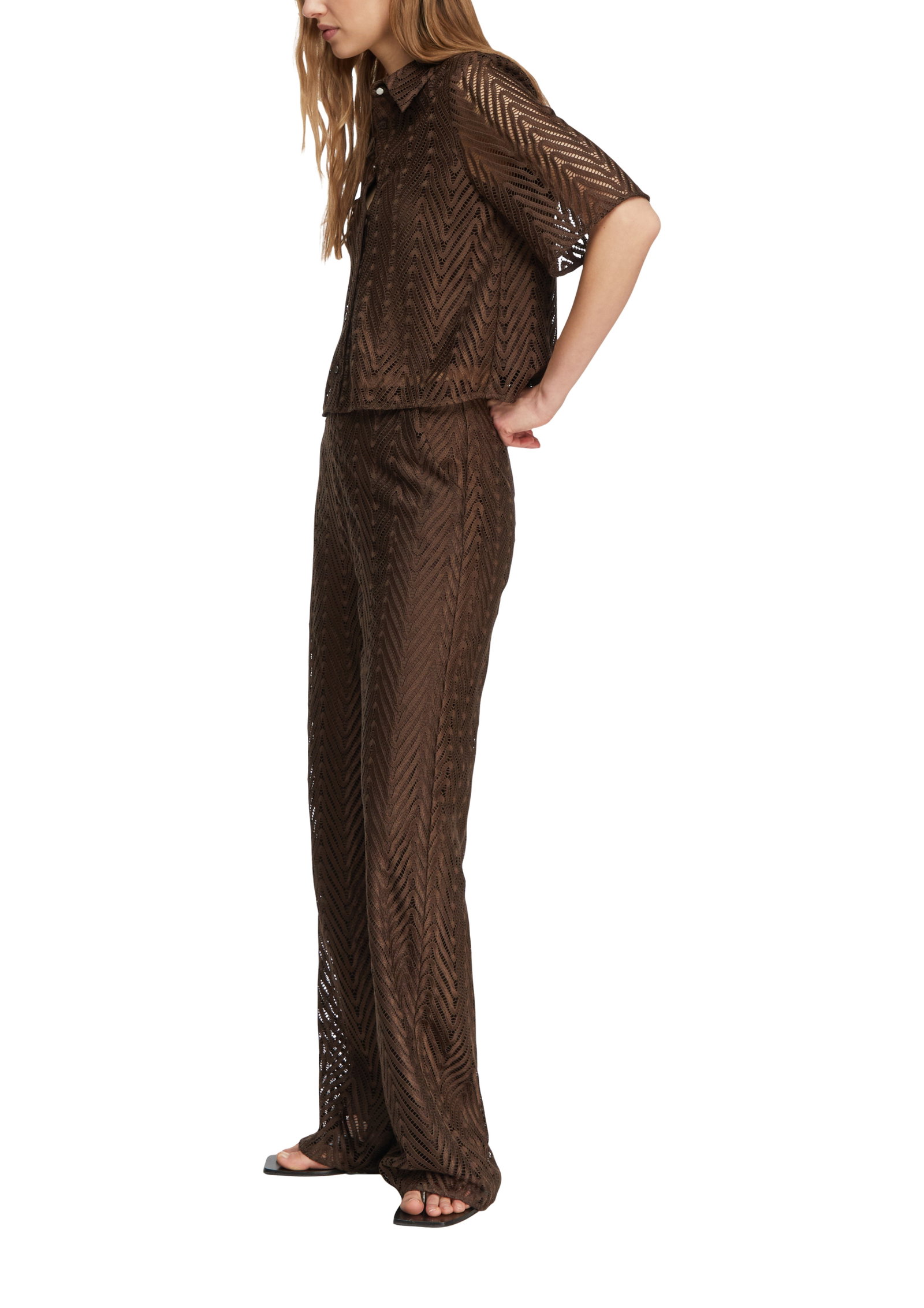 Comma allover-Spitzenhose in Wide-Leg #5