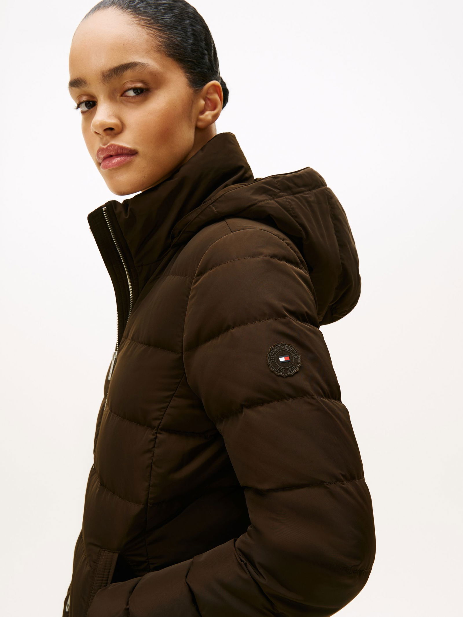 Tommy Hilfiger | Tommy Hilfiger Steppjacke | S | dark coffee