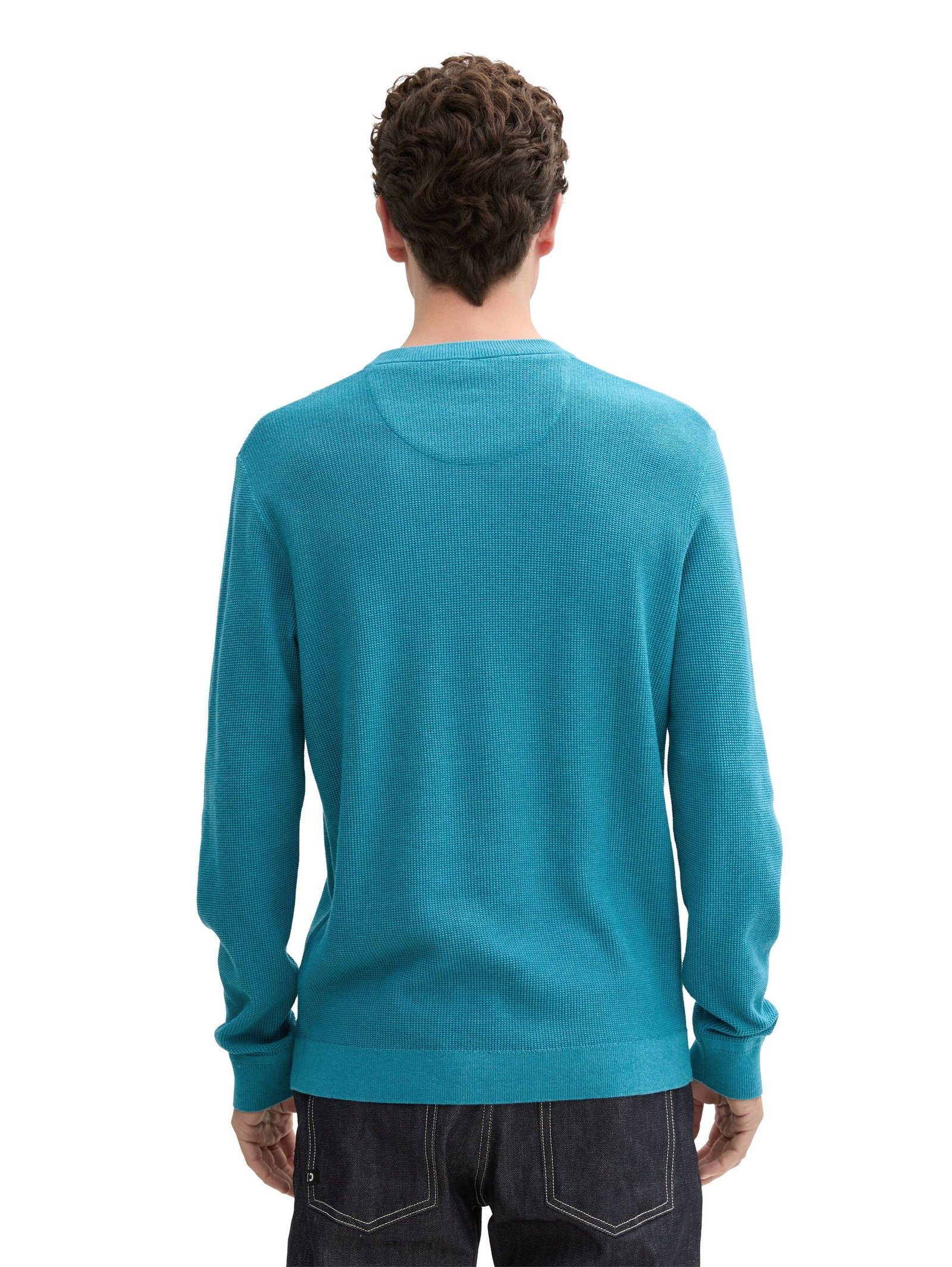 bddd51ec2d4ebbd7453e0e5f24afc6e0 Tom Tailor | Tom Tailor Pullover | XXXL | turquoise blue melange