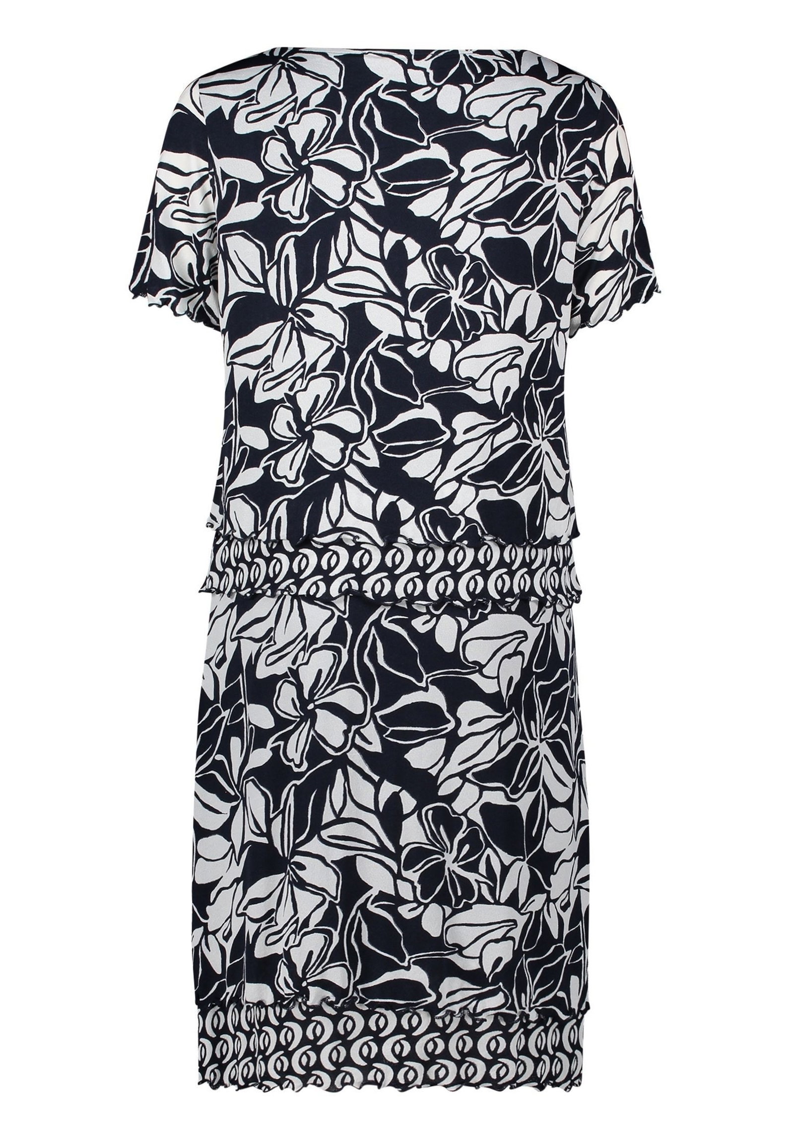 Betty Barclay |  Betty Barclay Freizeitkleid  | 40 | dunkelblau/weiß