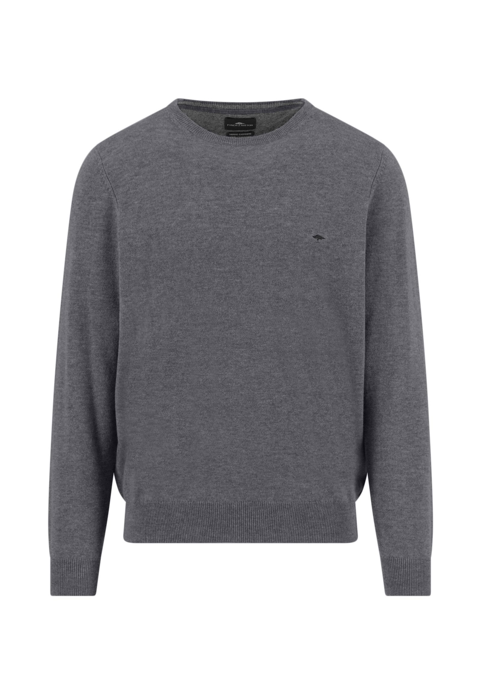 5f283cdcbf7eb7b67c1864d418f38ba3 Fynch Hatton | Fynch Hatton Pullover | 4XL | steel