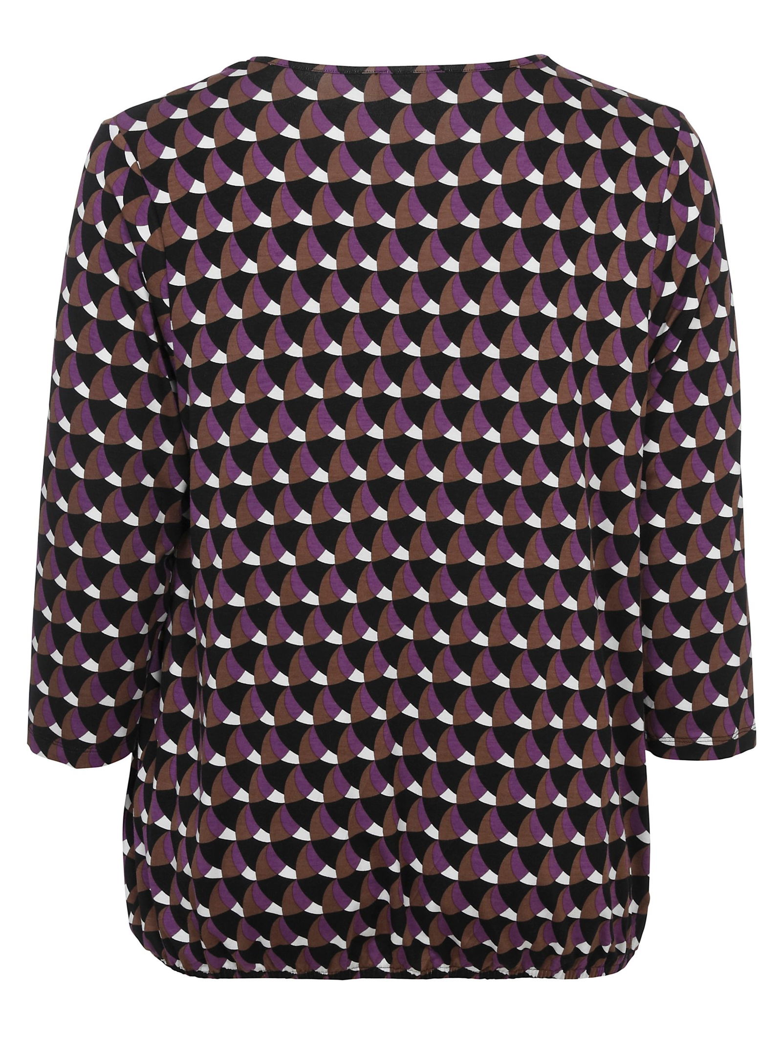 T-Shirt Rundhals 3/4 Arm Druck