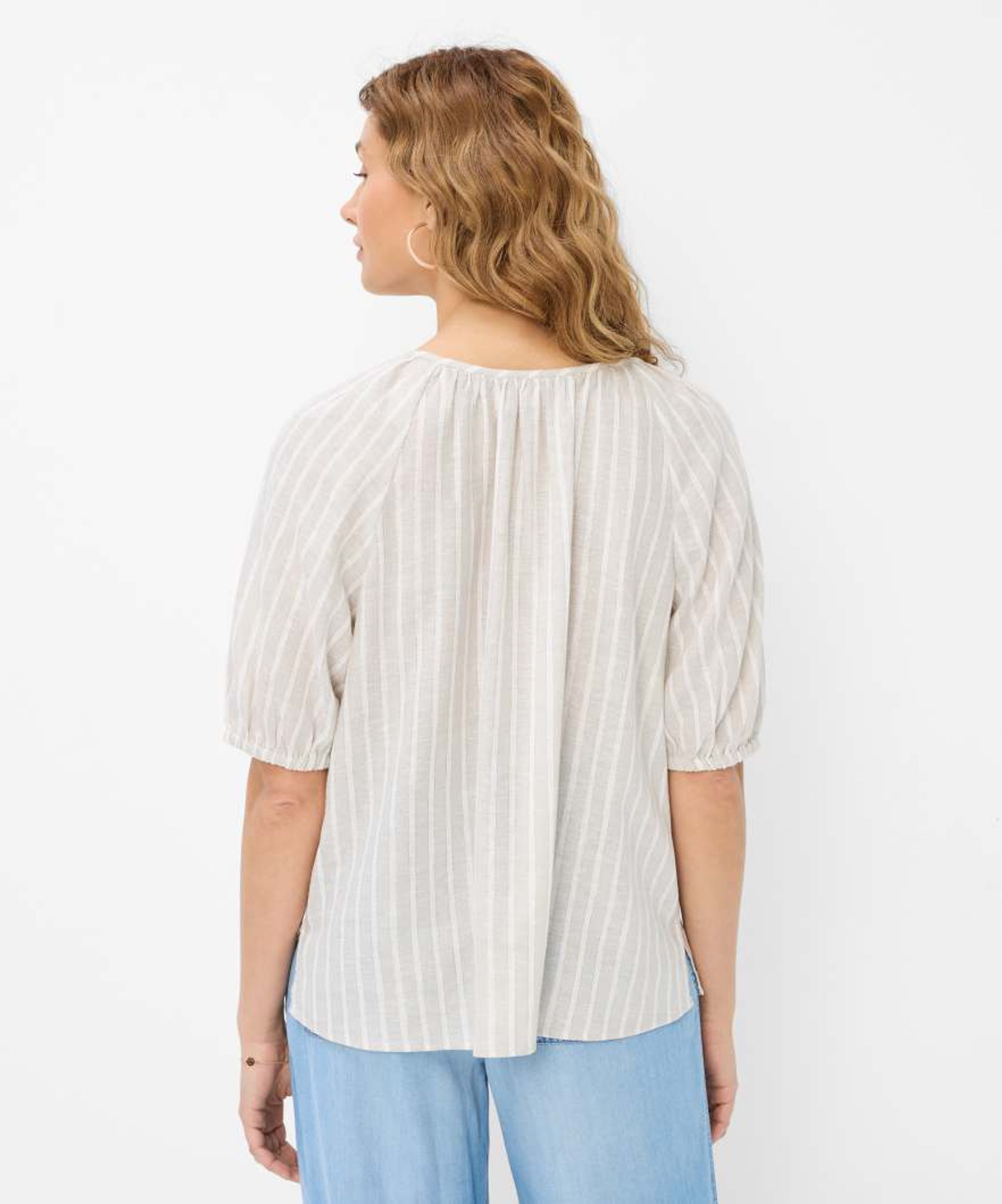 Brax |  Brax Bluse aus Leinen  | 38 | beach