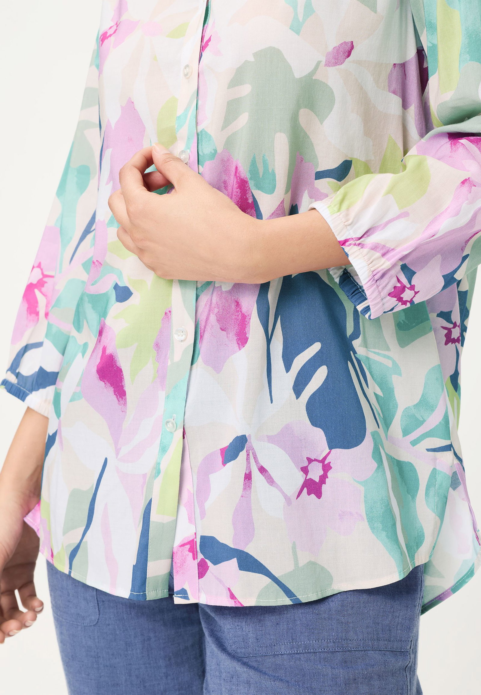 1ea668e40e3629328bb4a4b0685ab71d Olsen | Olsen Druckbluse | 46