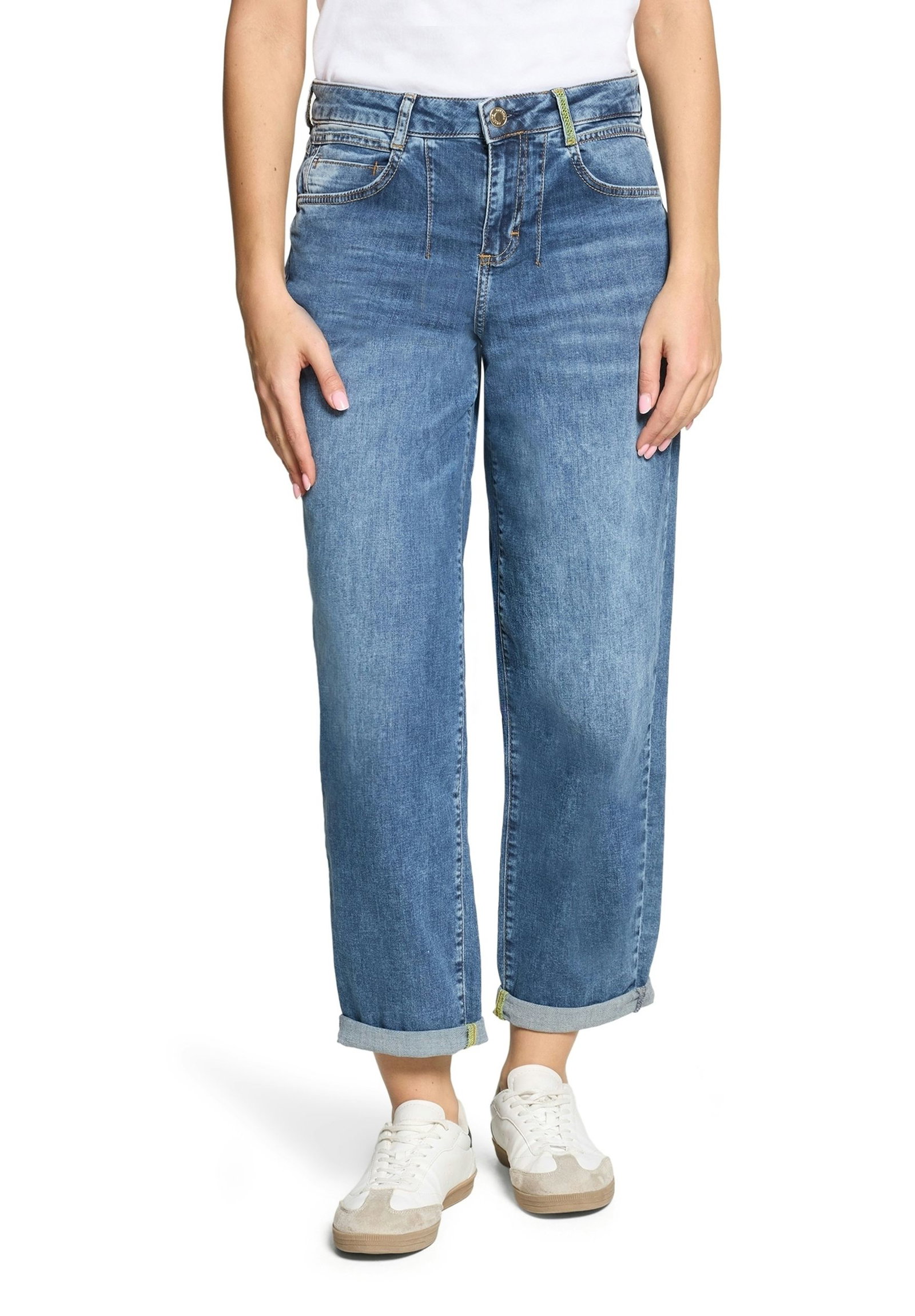 Cartoon |  Cartoon Jeans im Used Look | 40 | dark blue denim