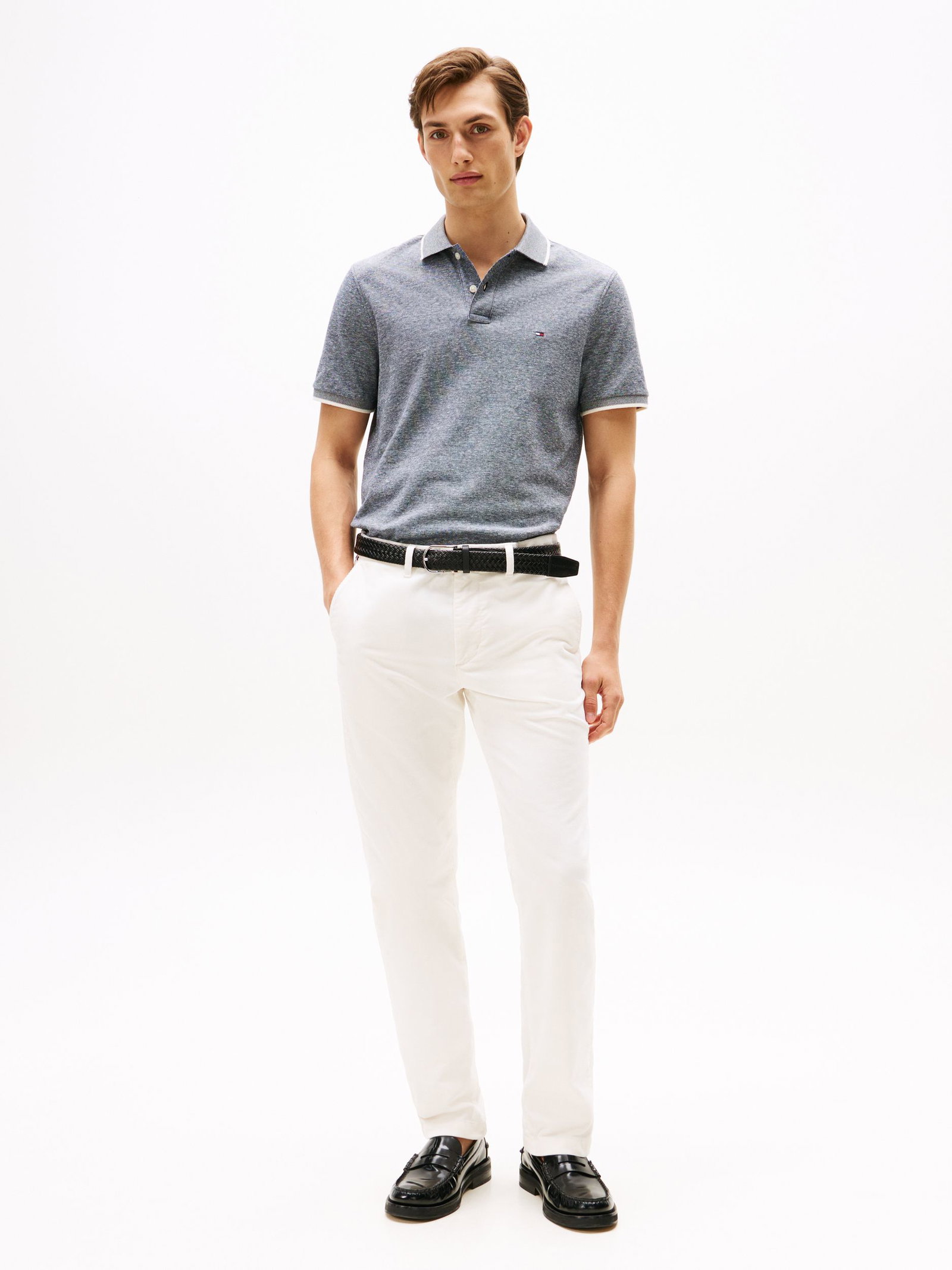 Tommy Hilfiger |  Tommy Hilfiger Poloshirt  | XXL | desert sky