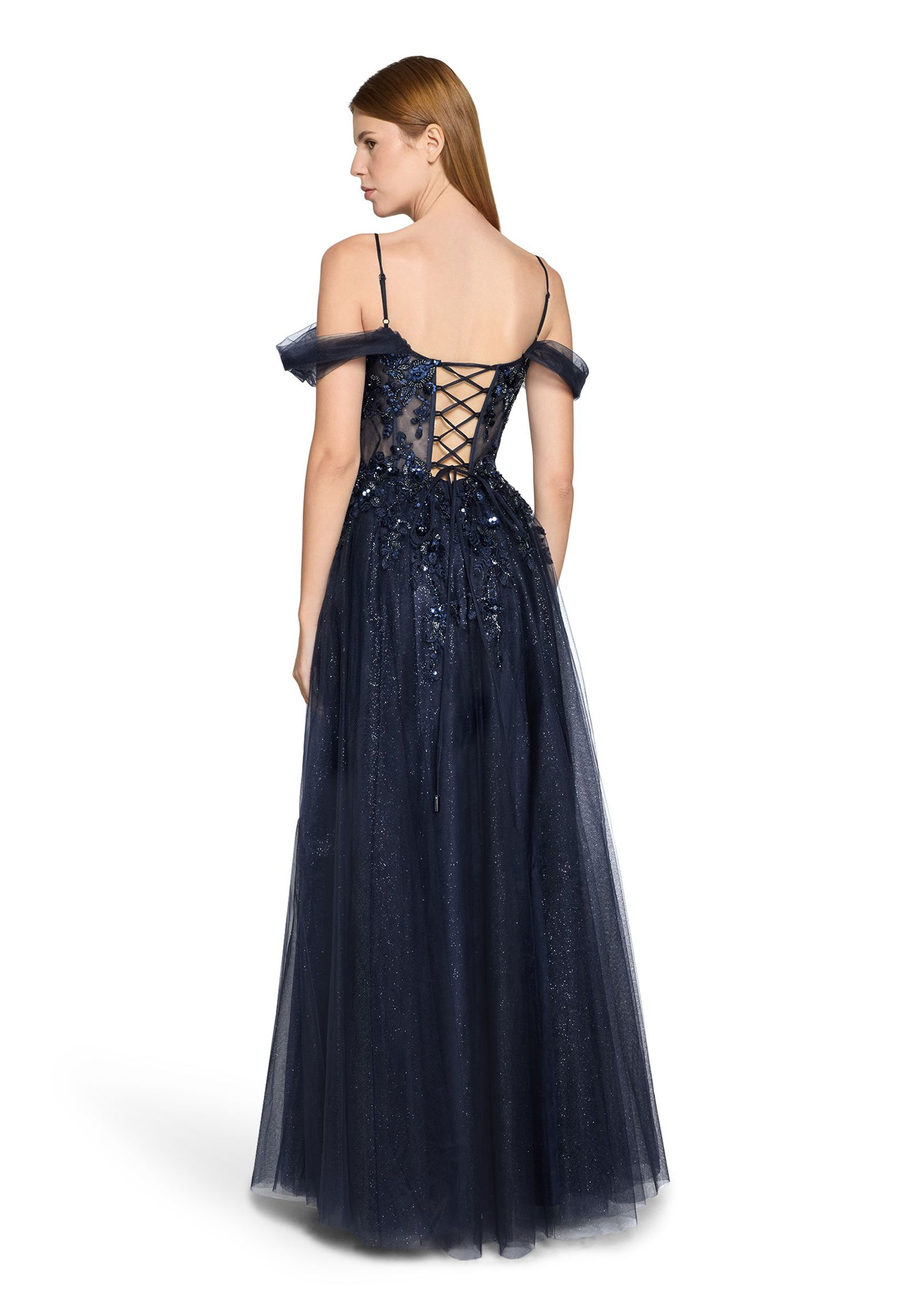 |  Kleid Lang ohne Arm, Night Sky | 36 | night sky