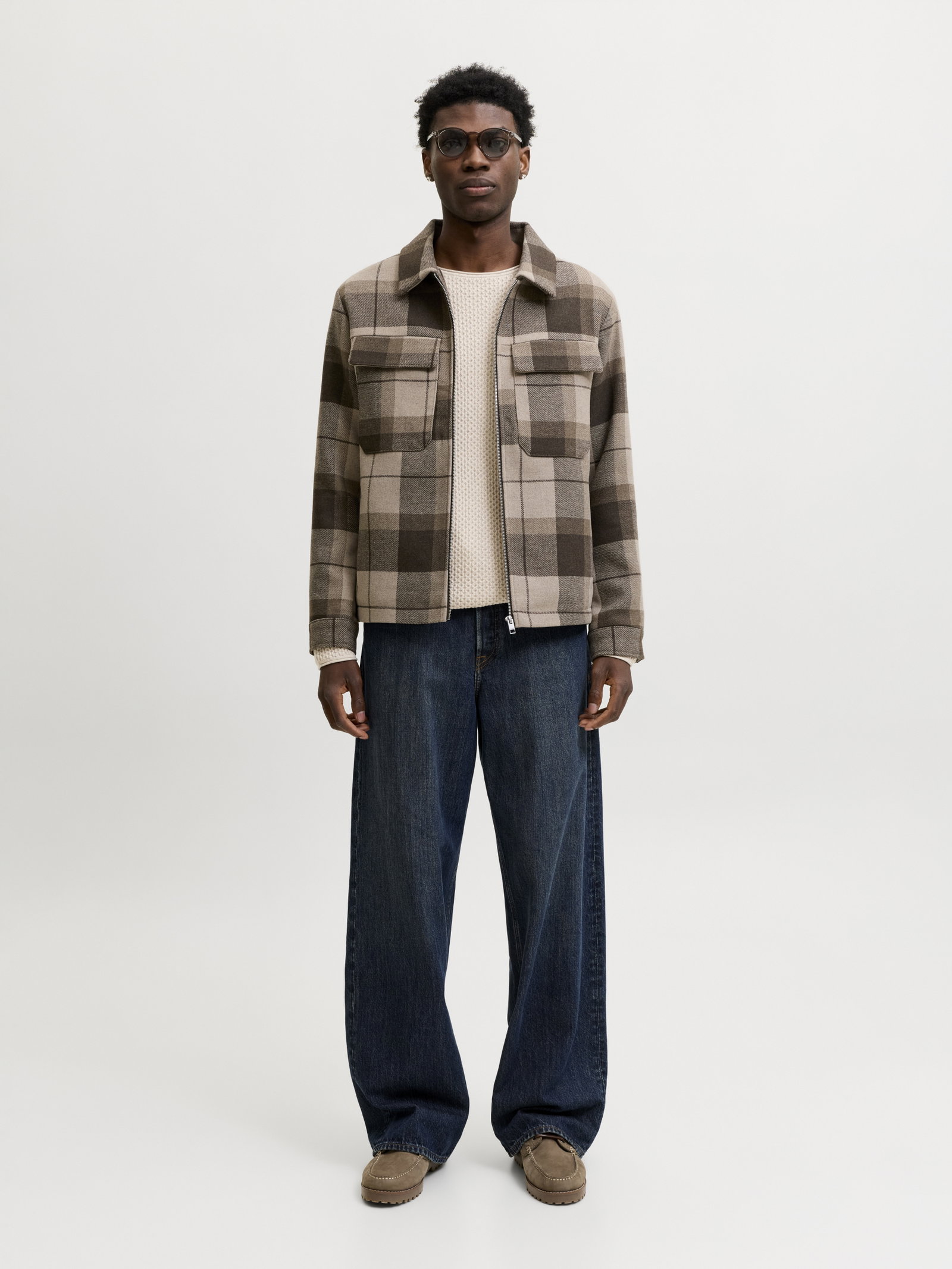 JPRBLUMASON KNIT CREW NECK SN, Silv #7