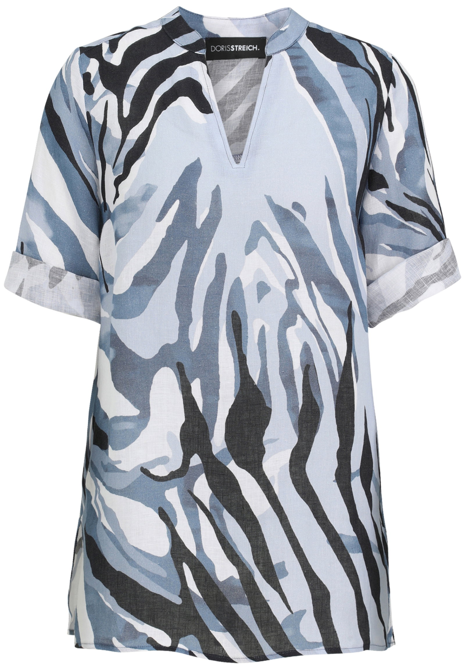 Doris Streich Bluse 1/2 Arm, Marine #1