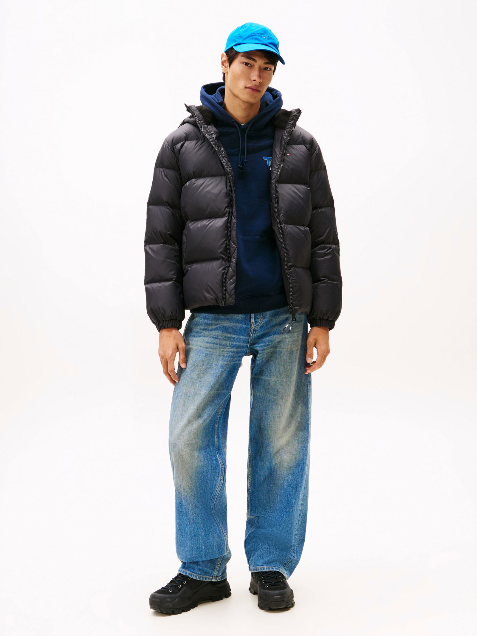 Tommy Jeans | Tommy Jeans Wasserabweisende Daunenjacke | L | black