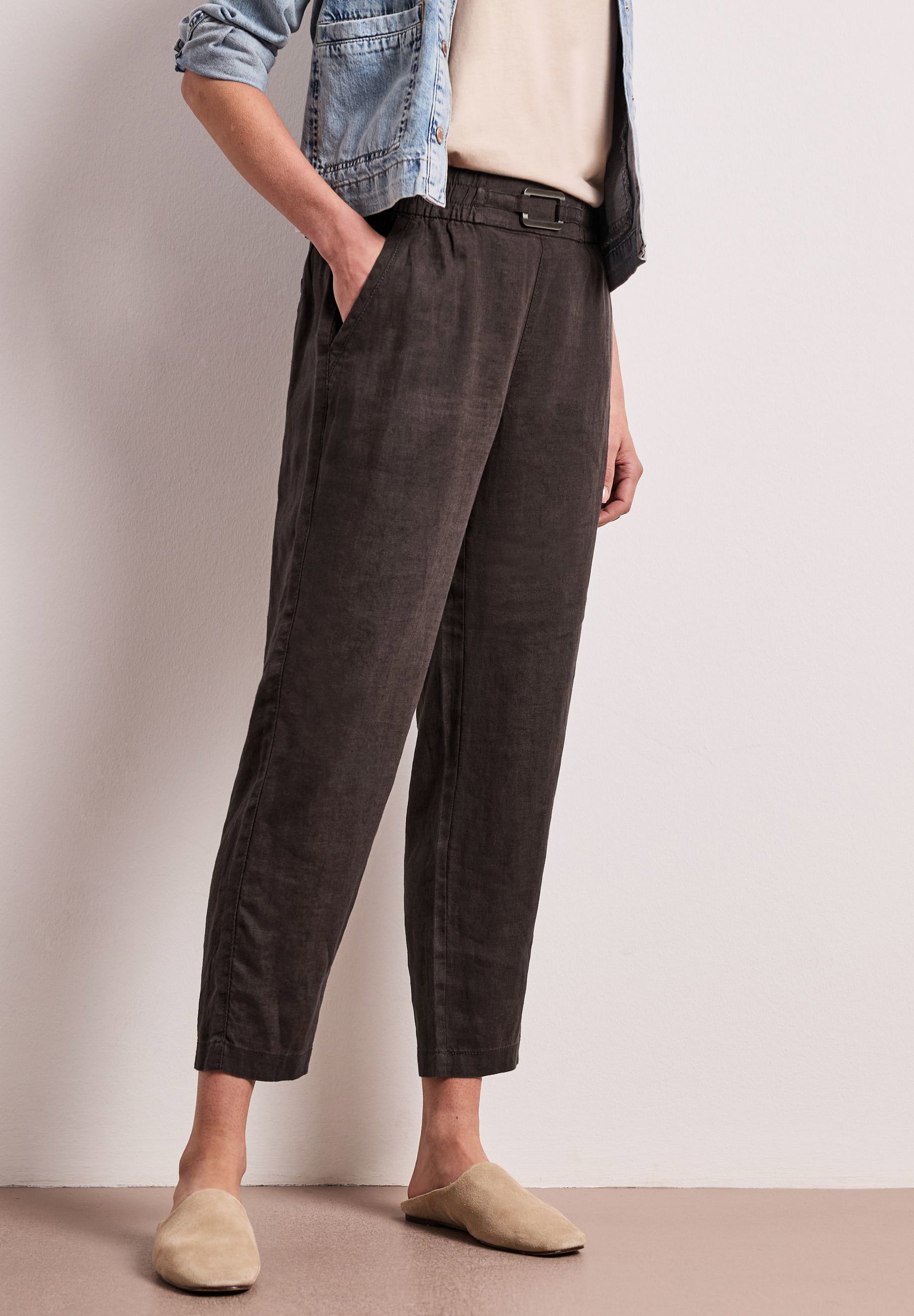 Street One |  Street One Leinenhose  | 36/28 | 4565_17276