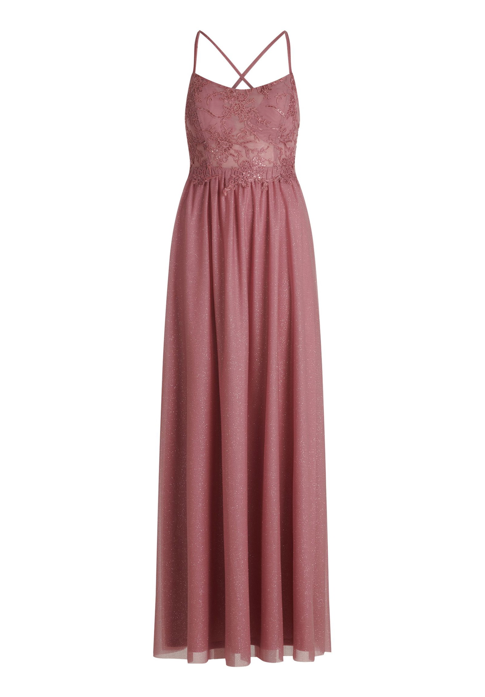 ce518a1477809c247bcb8797b893e891 Suddenly Princess | Suddenly Princess Langes Kleid | 38 | rosé/silver