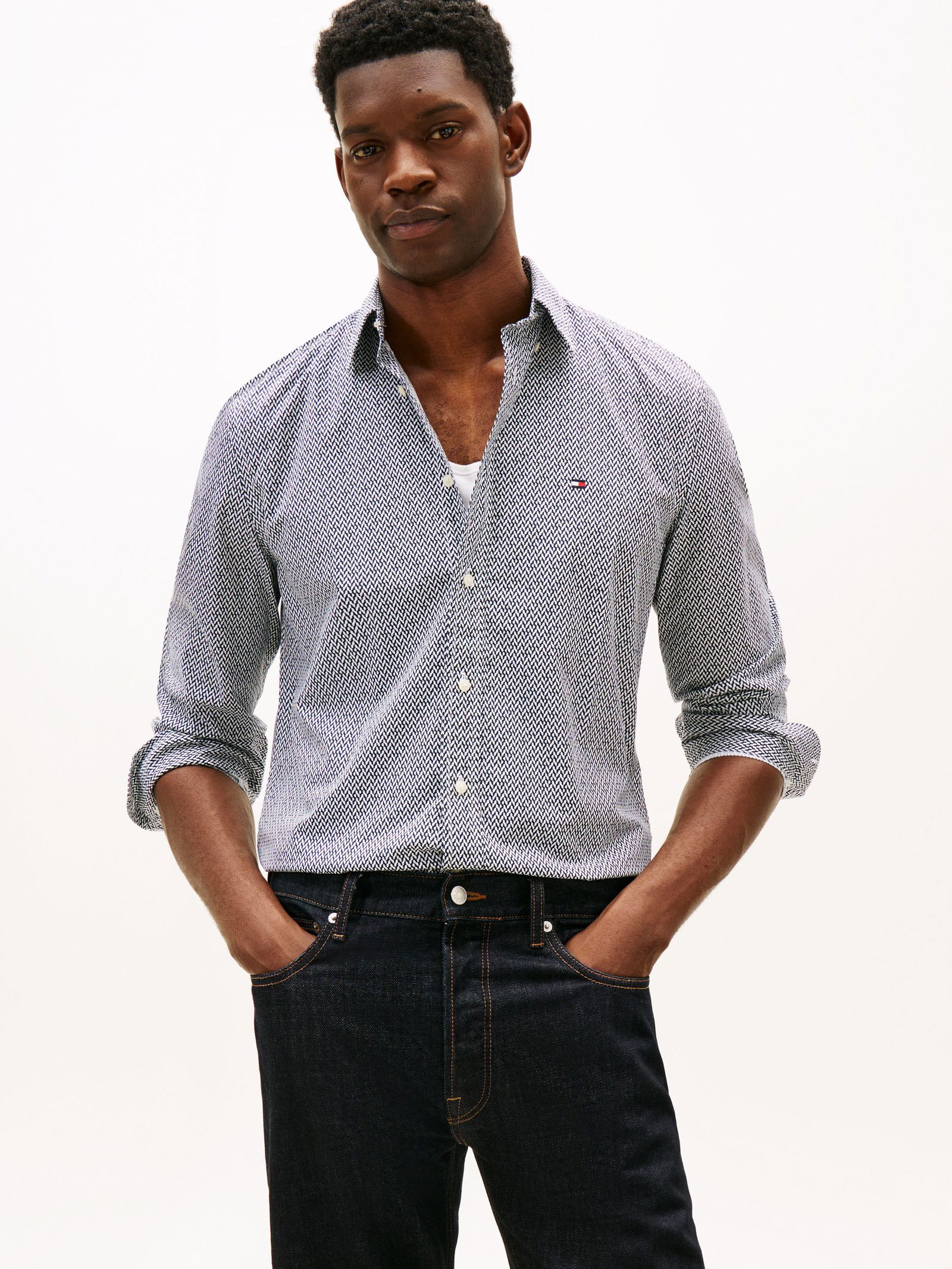 Tommy Hilfiger |  Tommy Hilfiger Hemd Modern Fit  | XL