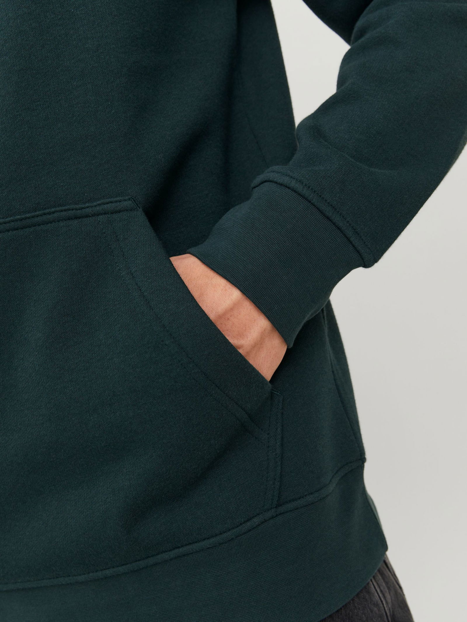 Jack&Jones |  JORVESTERBRO SWEAT HOOD NOOS | XL | moonbeam