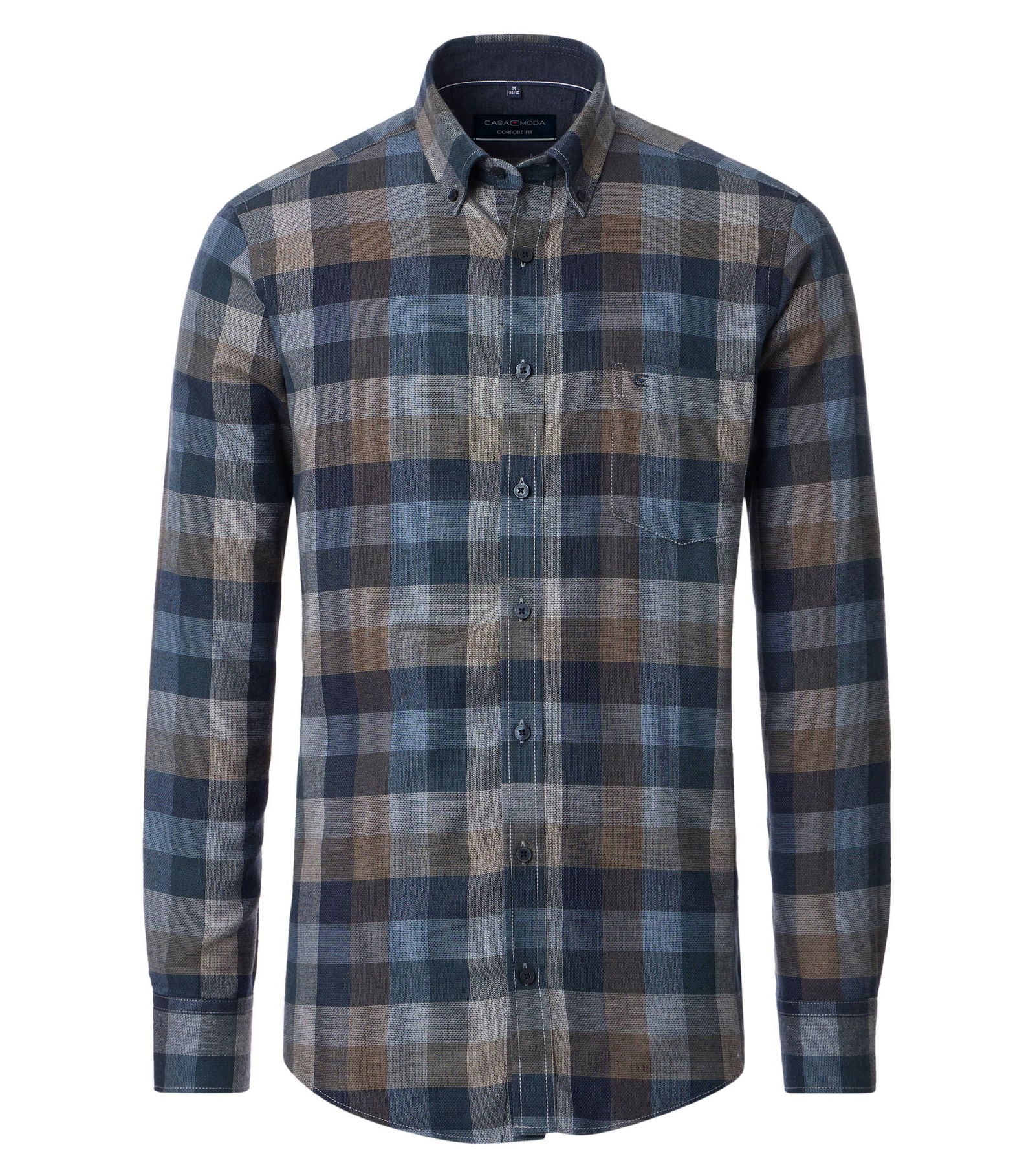 Casa Moda | Casa Moda Hemd Regular Fit | L | blau