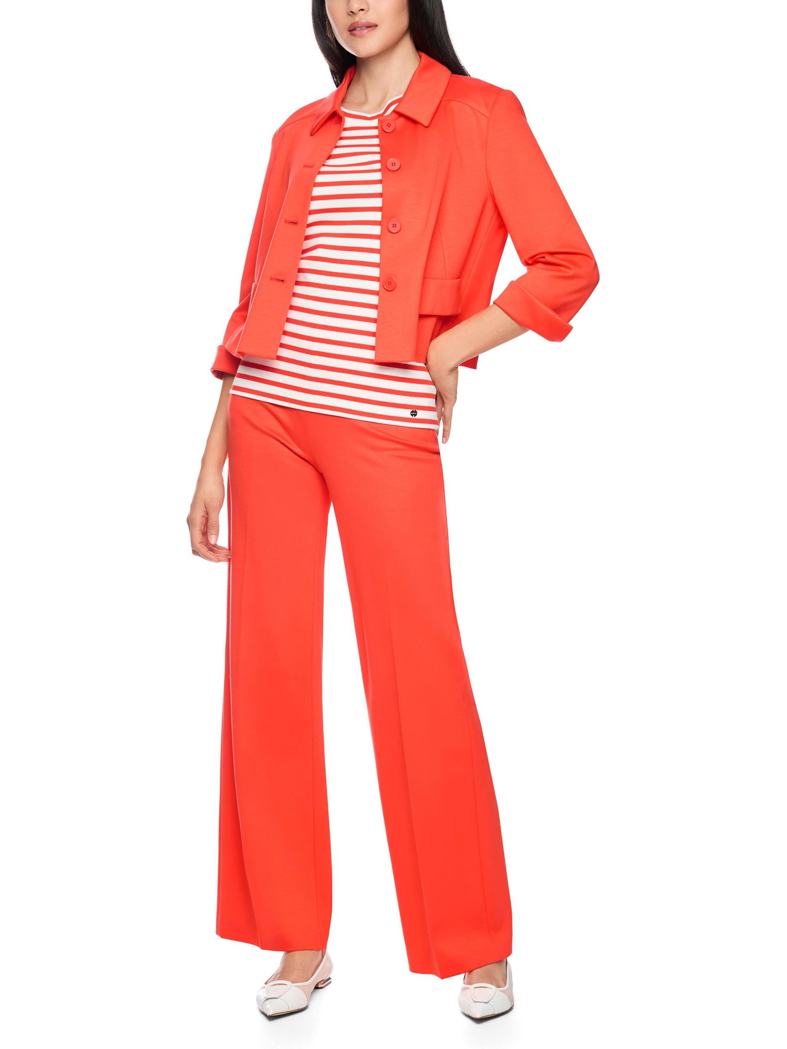 Marc Cain Additions |  Marc Cain Additions Kurzblazer  | 40 | bright tomato