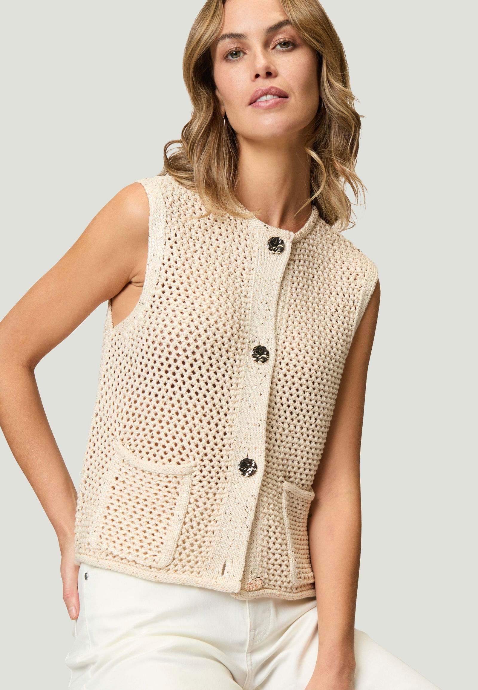 aa716079ef5fa4d7492ac79aac1d021b Zero |  Zero Pullover  | 44 | creamgold