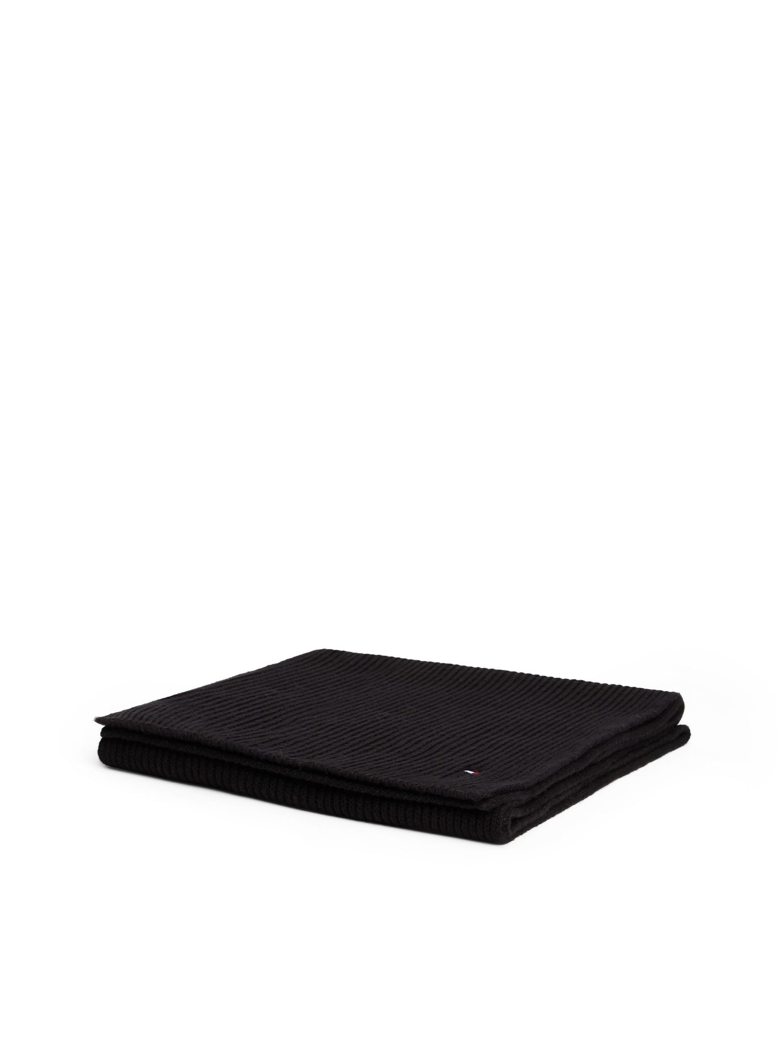 Tommy Hilfiger | Tommy Hilfiger Essential Baumwolle Schal | OS | black