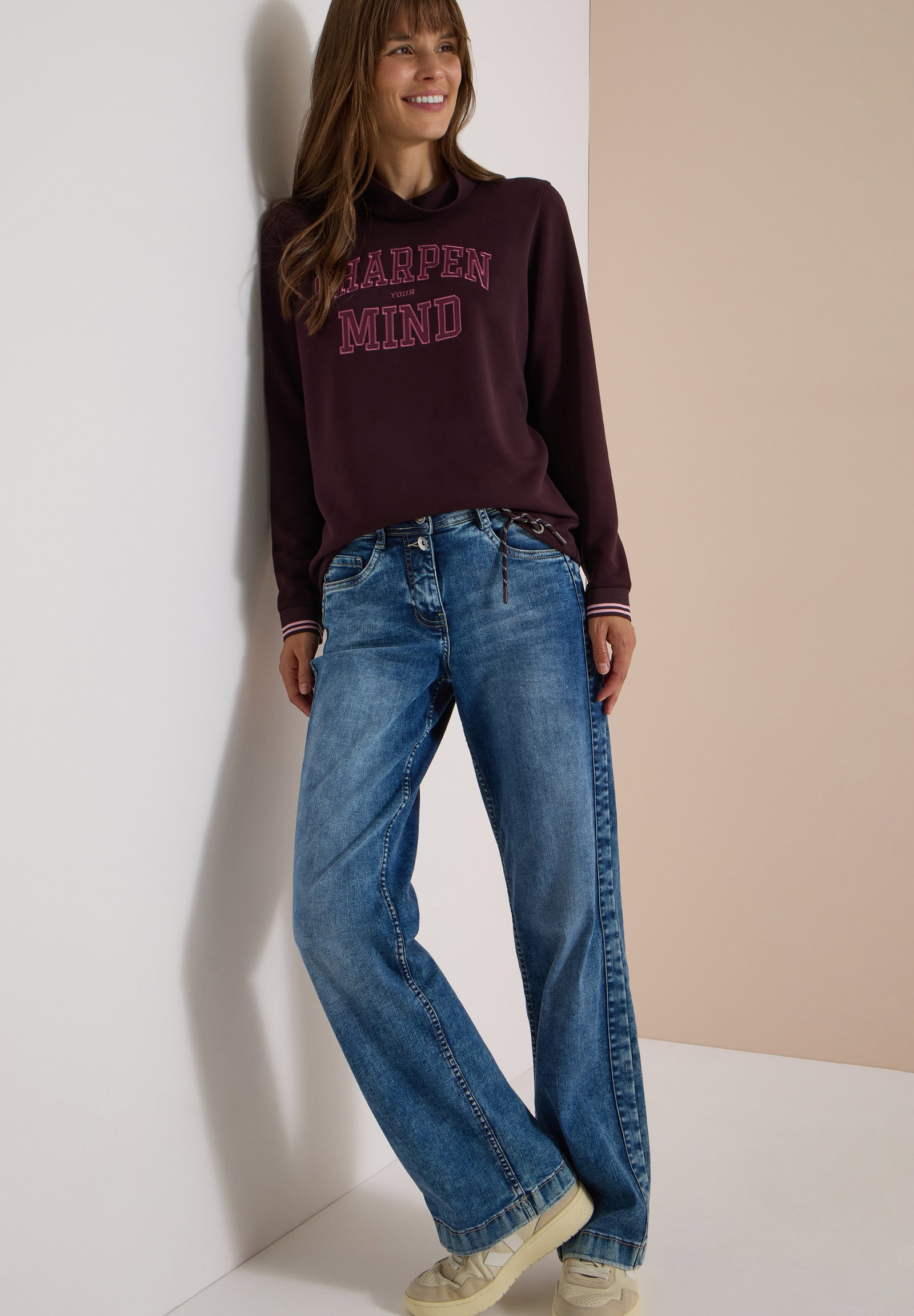 Sharpen Your Mind FP Shirt, berry red #5