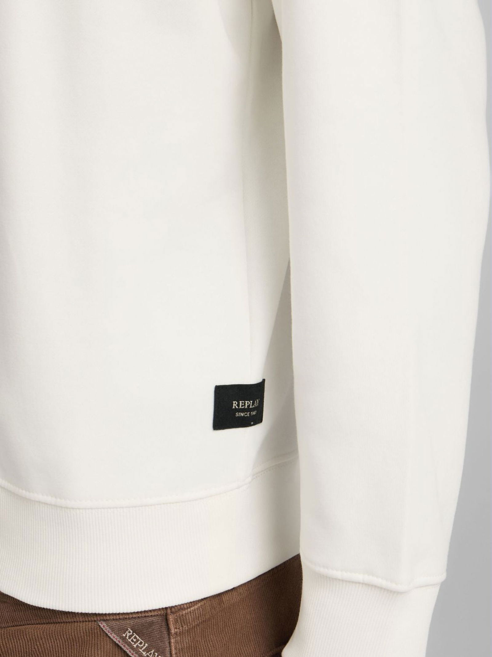 Replay |  Replay Sweatshirt | XL | natural white