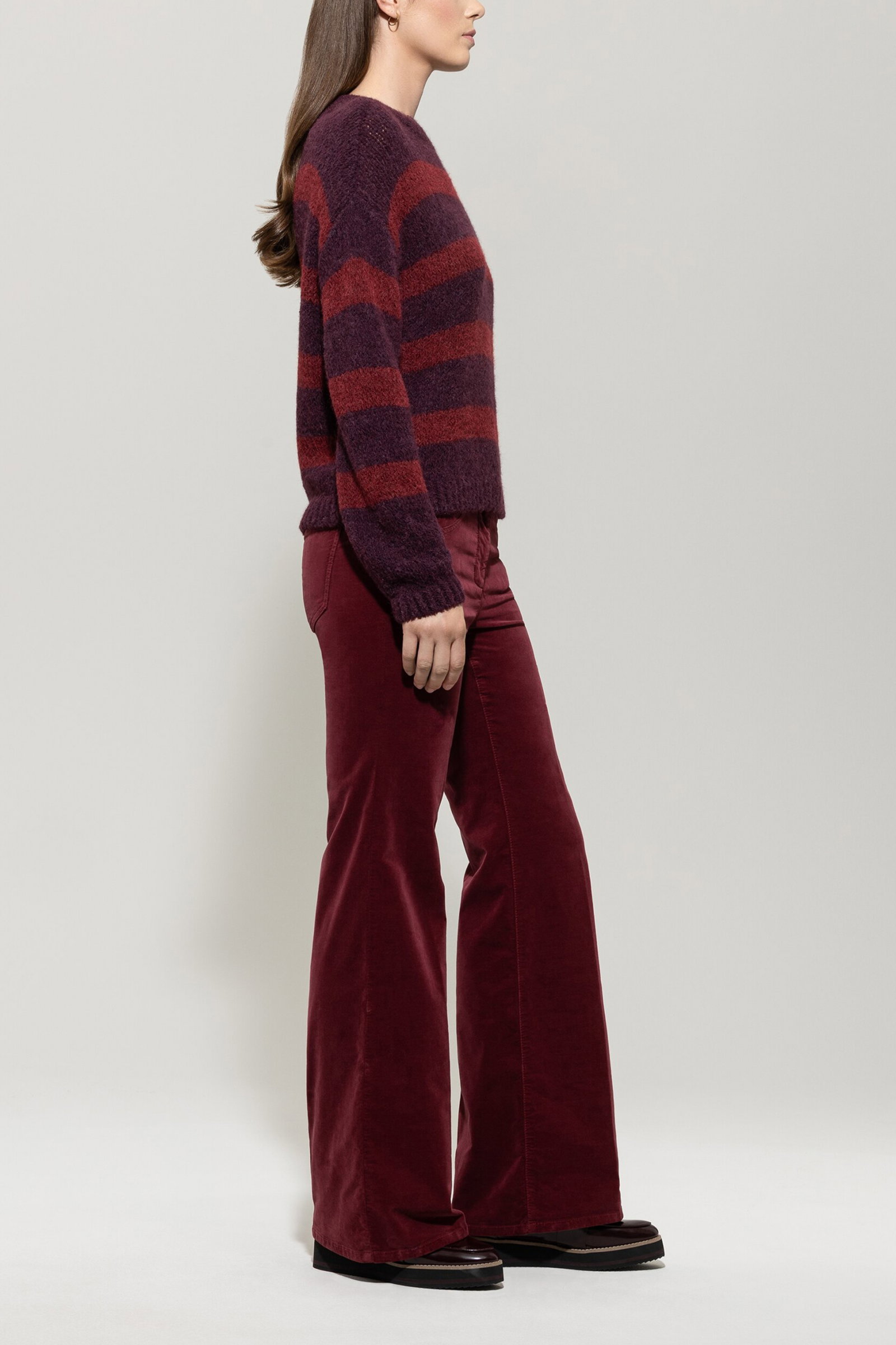 Luisa Cerano Strickpullover aus modernem Crochet-Tape-Garn #3