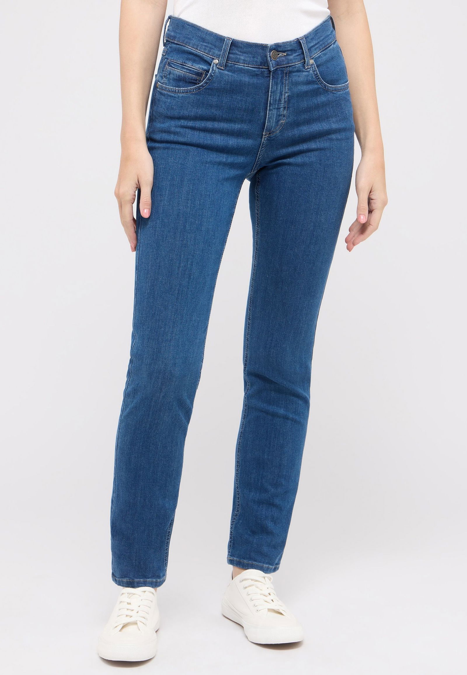 c476af6b1ca6adfef87f88134bec97c6 Angels |  Angels Straight Leg Jeans "Cici" | 42/32 | grey used