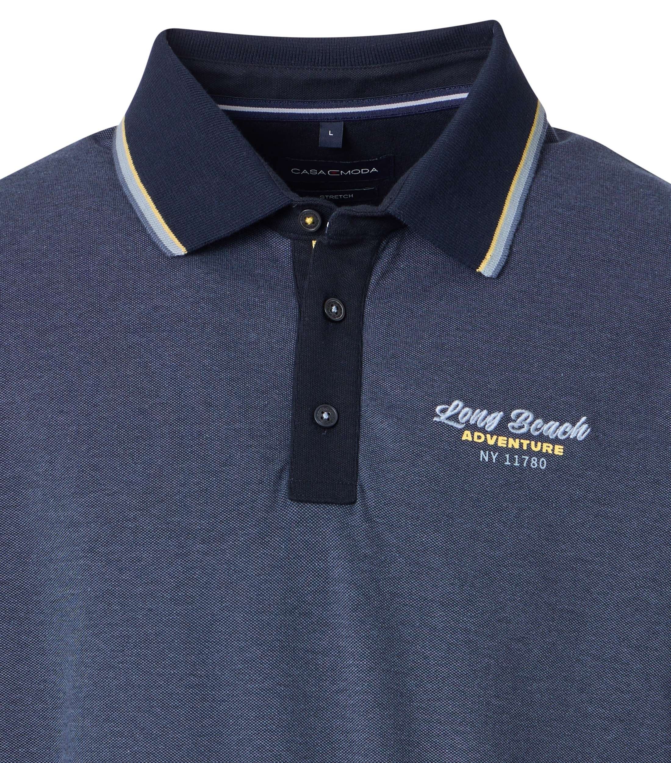 Casa Moda |  Casa Moda Poloshirt  | XL | blau