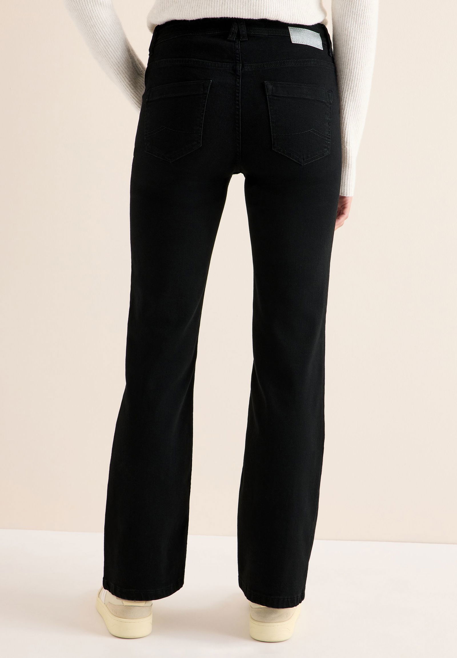 CECIL | CECIL Schmale Hose | 28/30 | black