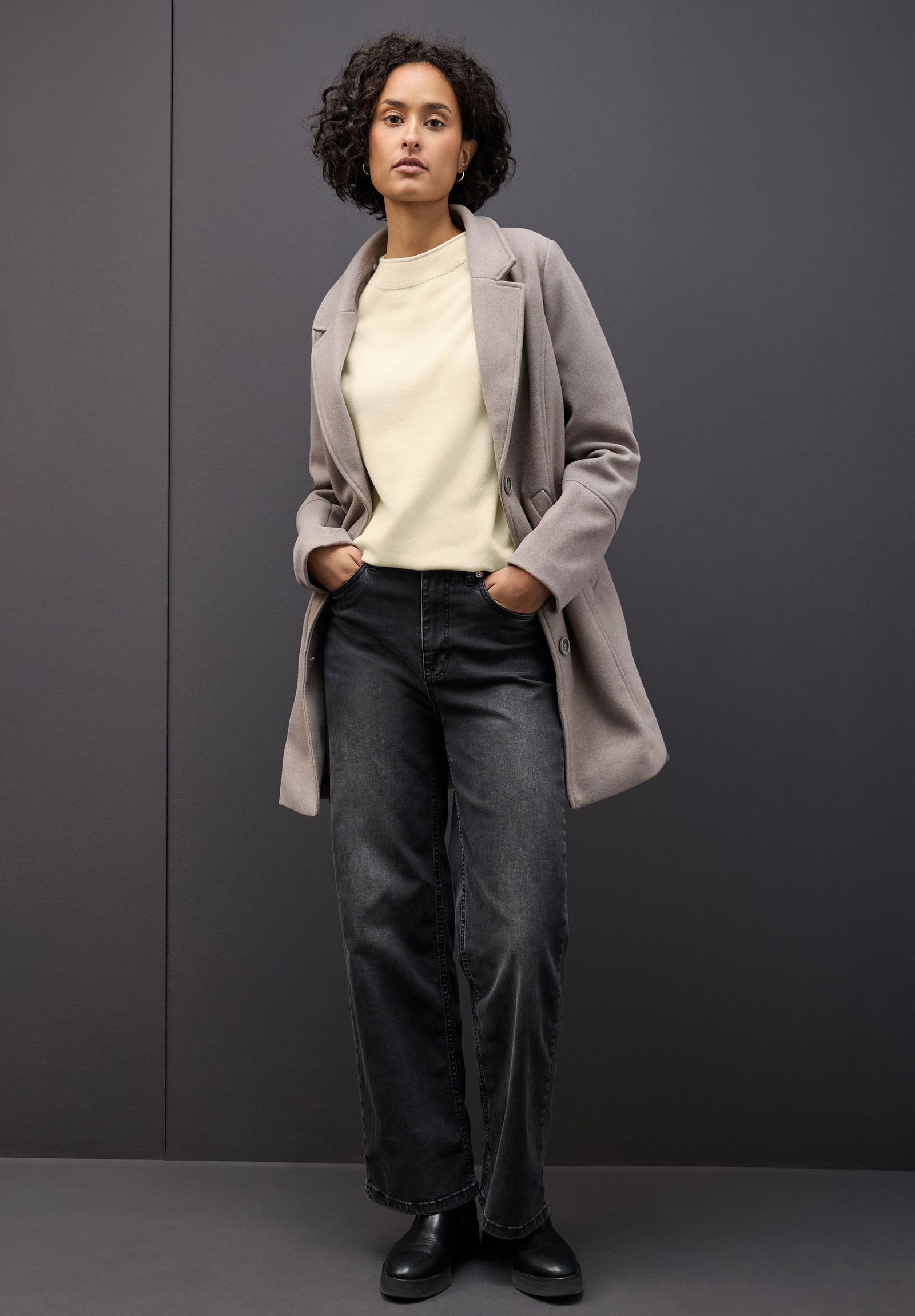 Street One | Street One Pullover | 36 | soft beige