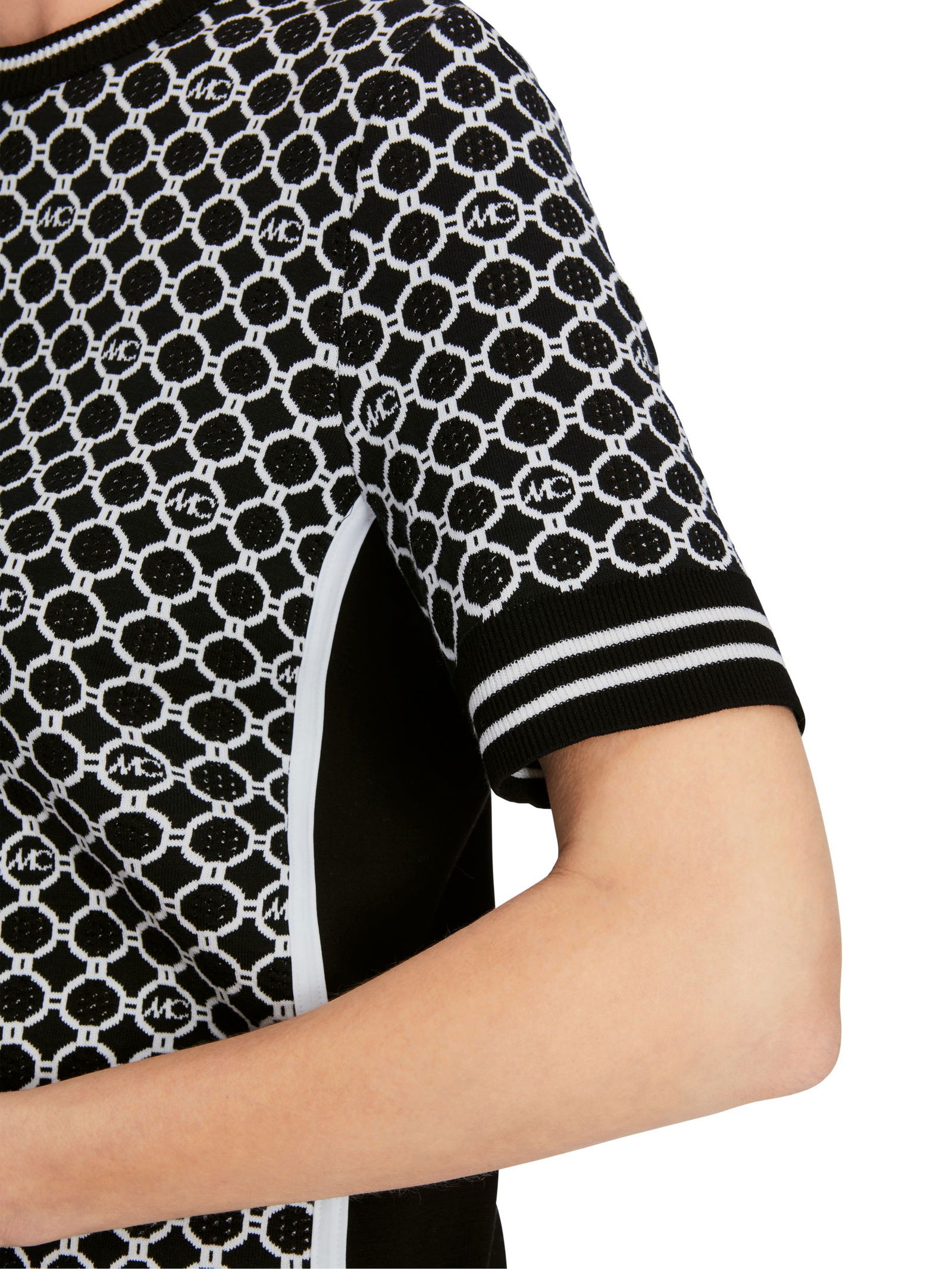 Marc Cain Sports | Marc Cain Sports Strickkleid | 38 | black and white