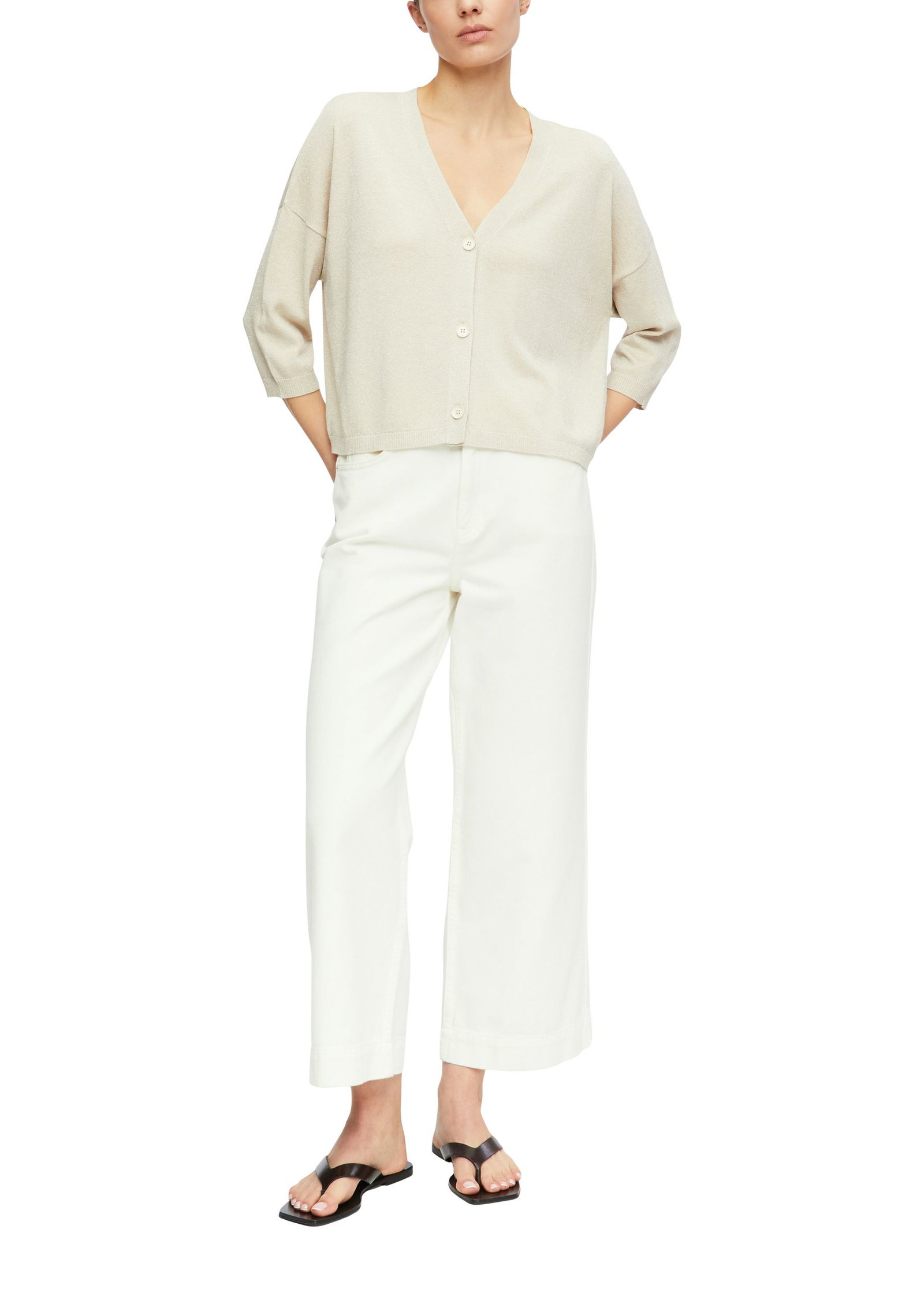 Comma |  Comma Strickjacke | Cardigan  | M | beige