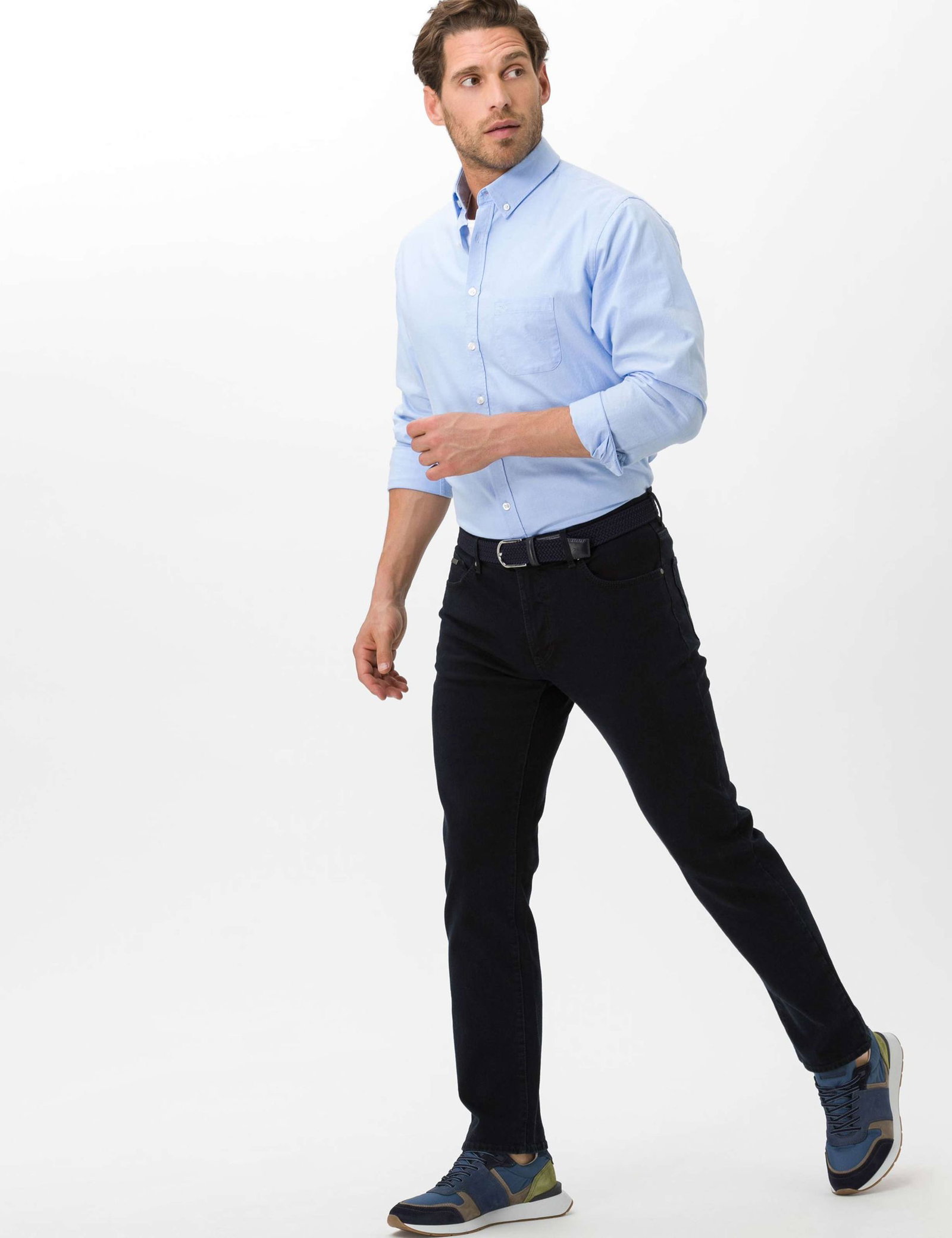 Brax |  Brax Straight Fit Jeans "Cadiz" | 40/32 | navy