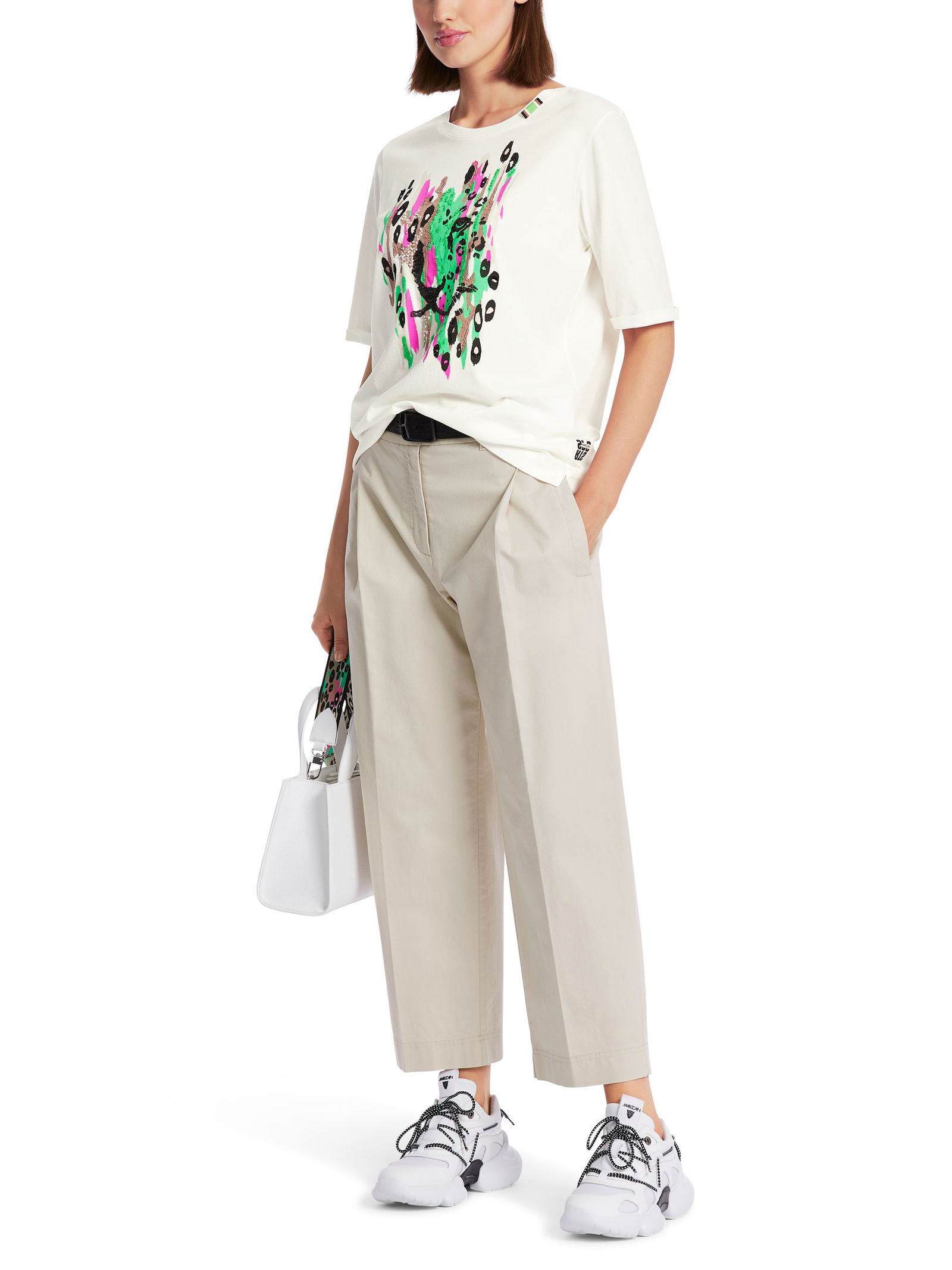 T-Shirt aus reiner Baumwolle - mit Print