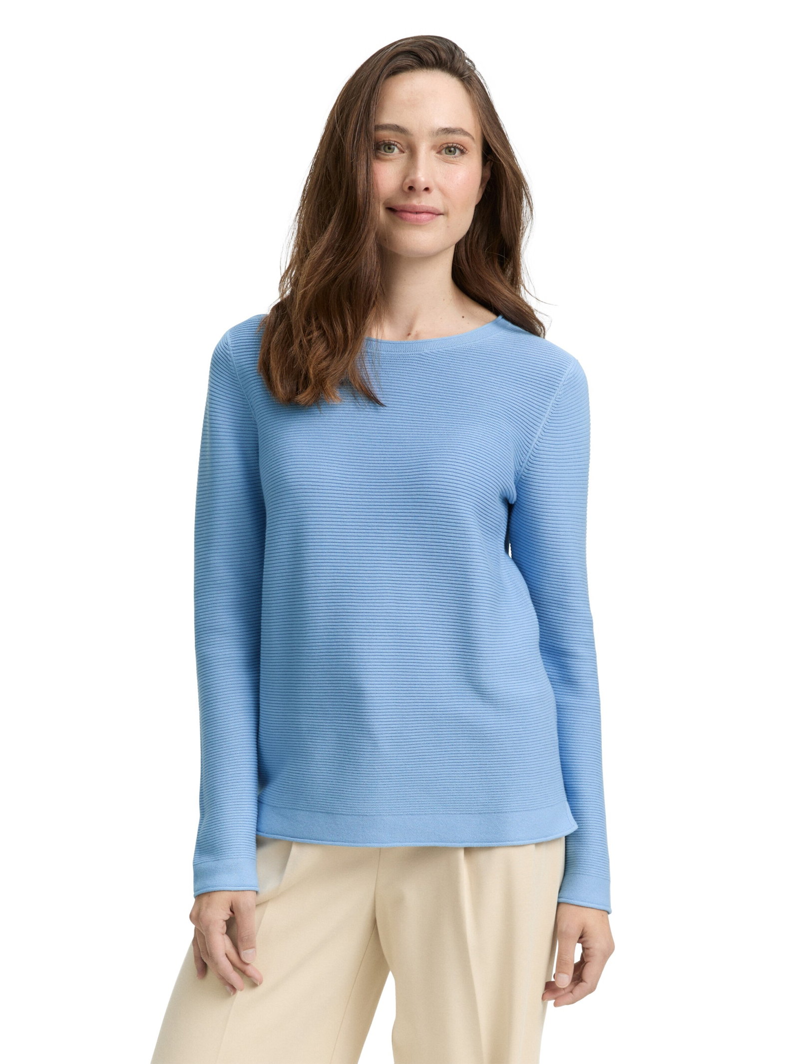 sweater new ottoman, light fjord blue #5