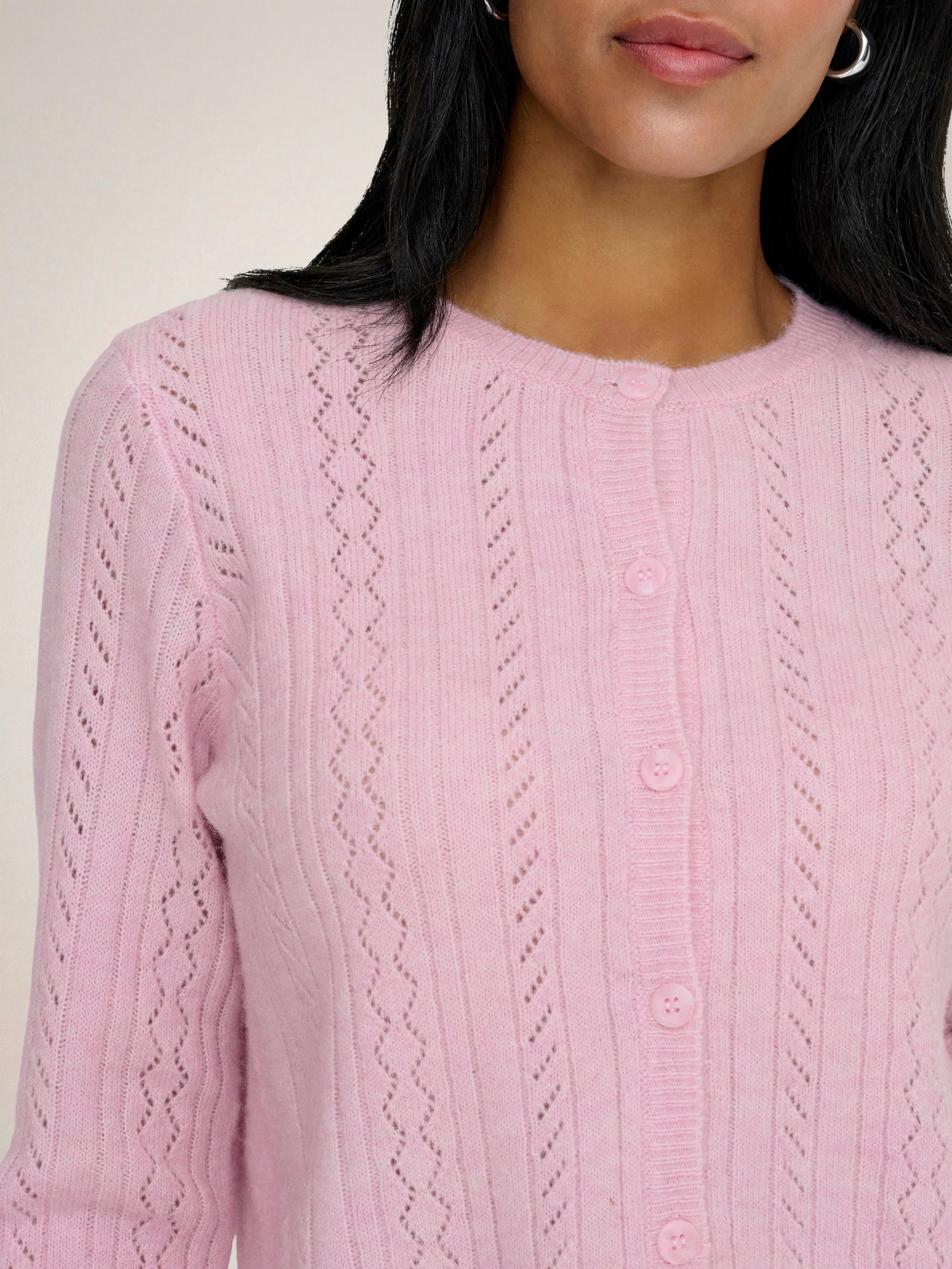 JDY |  JDY Strickjacke | Cardigan  | M | fragrant lilac