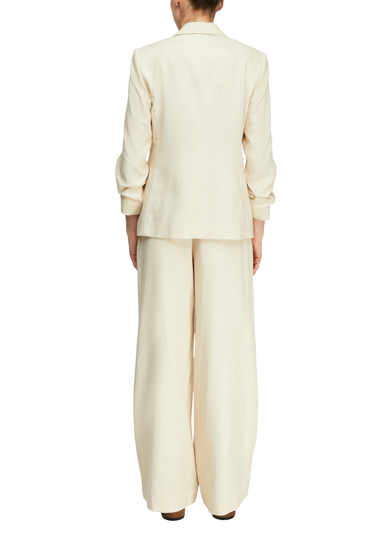 Comma |  Comma Schmale Hose  | beige