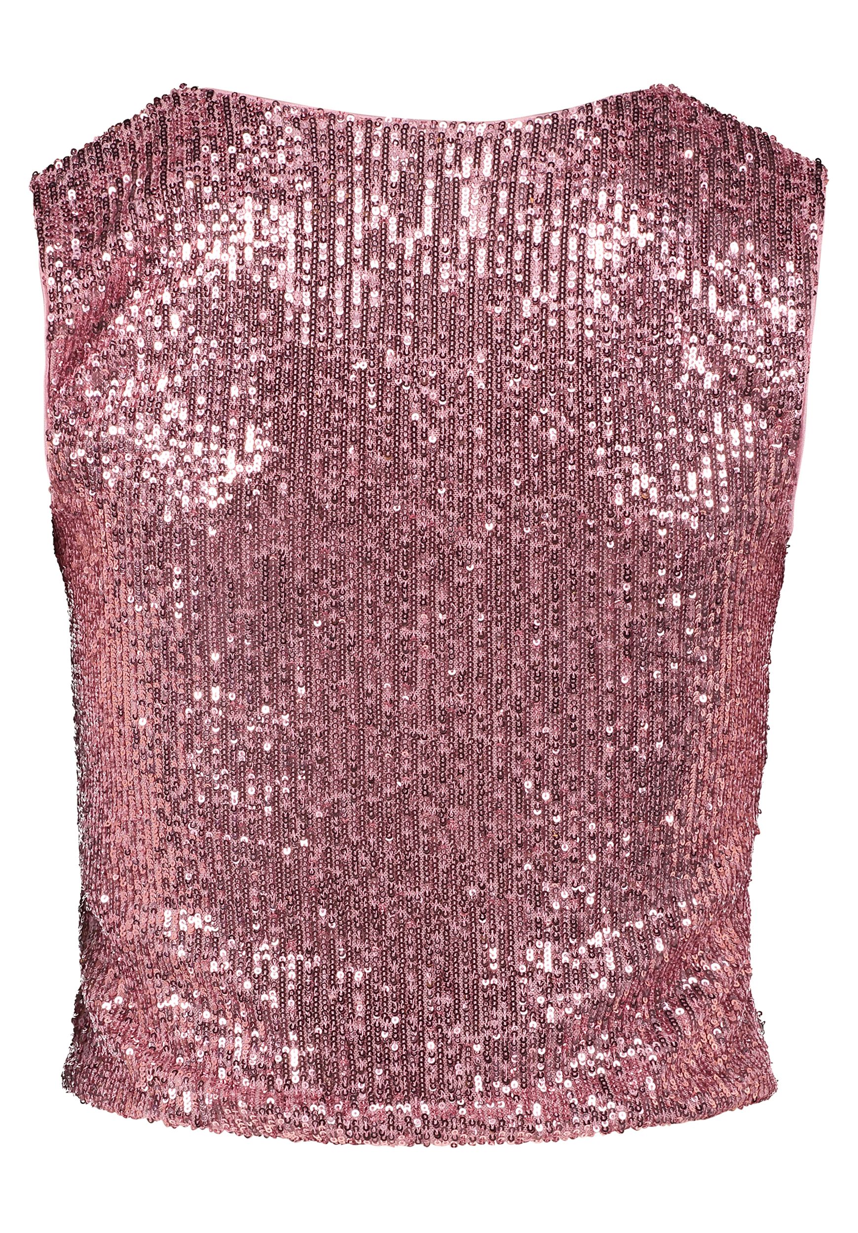 V by Vera Mont |  Pailletten-Top | 44 | peony blush