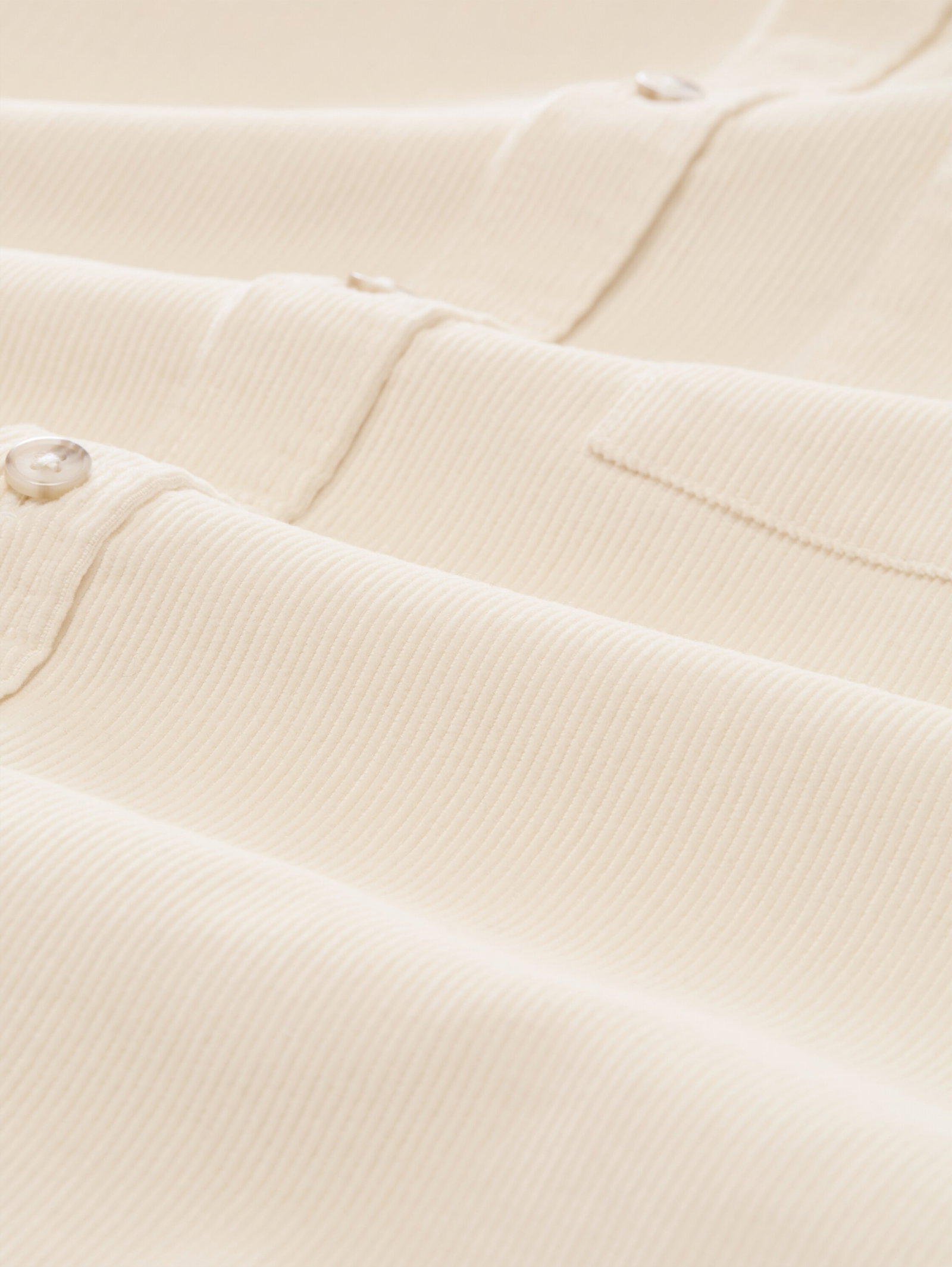 soft corduroy shirt, Gardenia White #7
