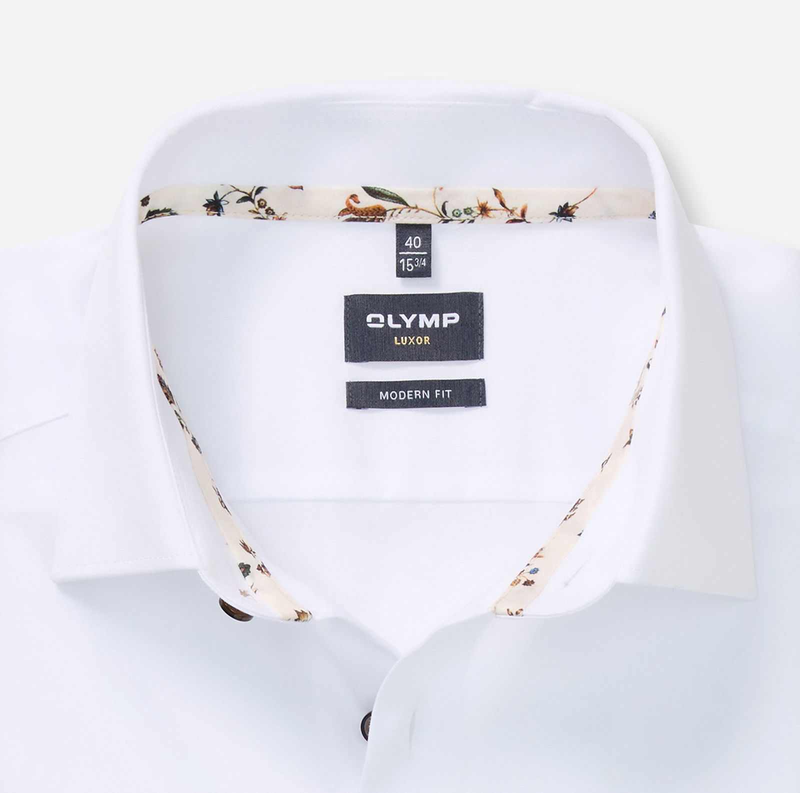 Olymp |  Olymp Hemd Modern Fit  | 40 | weiß