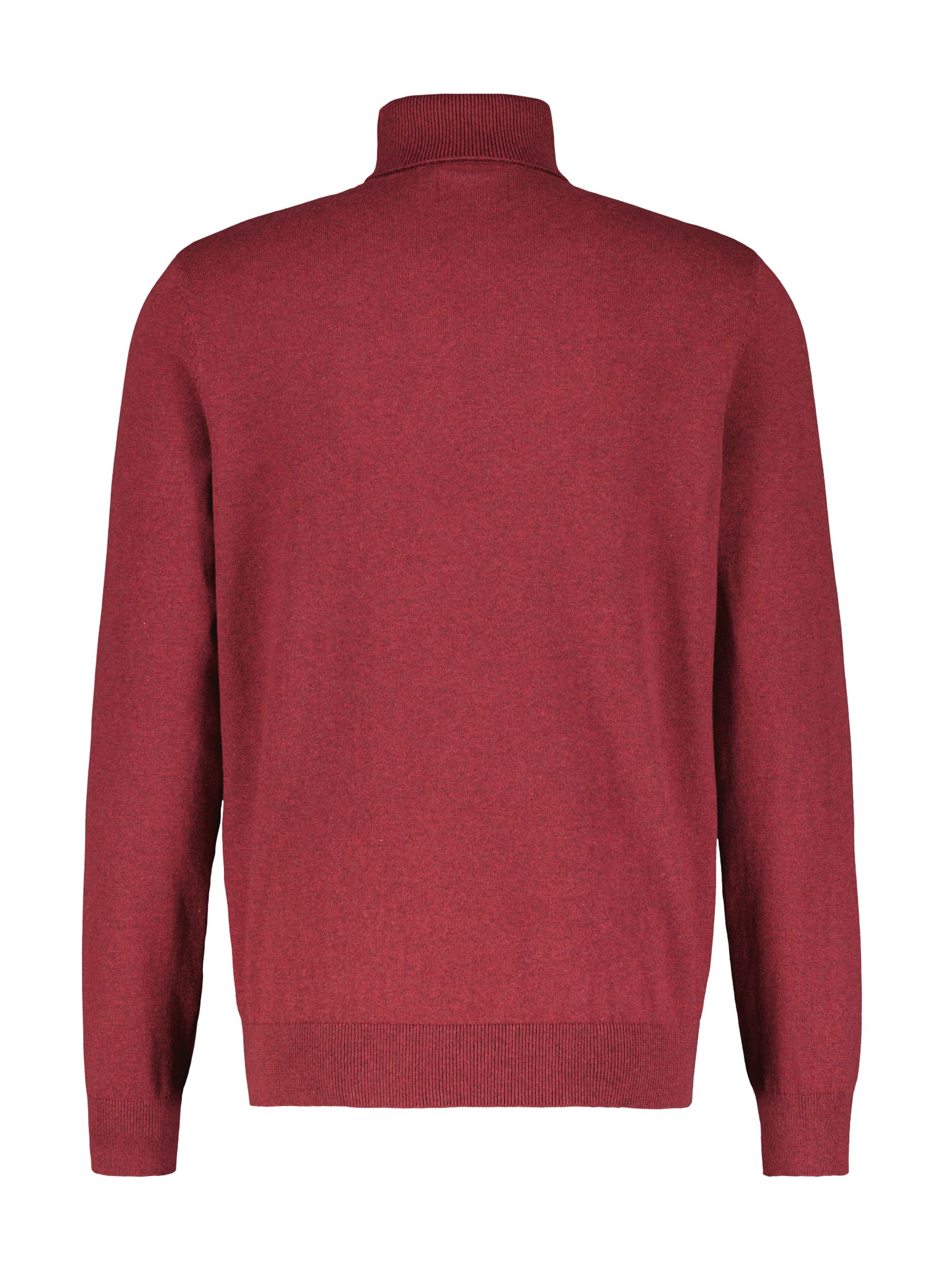 Lerros |  Lerros Rollkragenpullover  | XL | ruby red melange