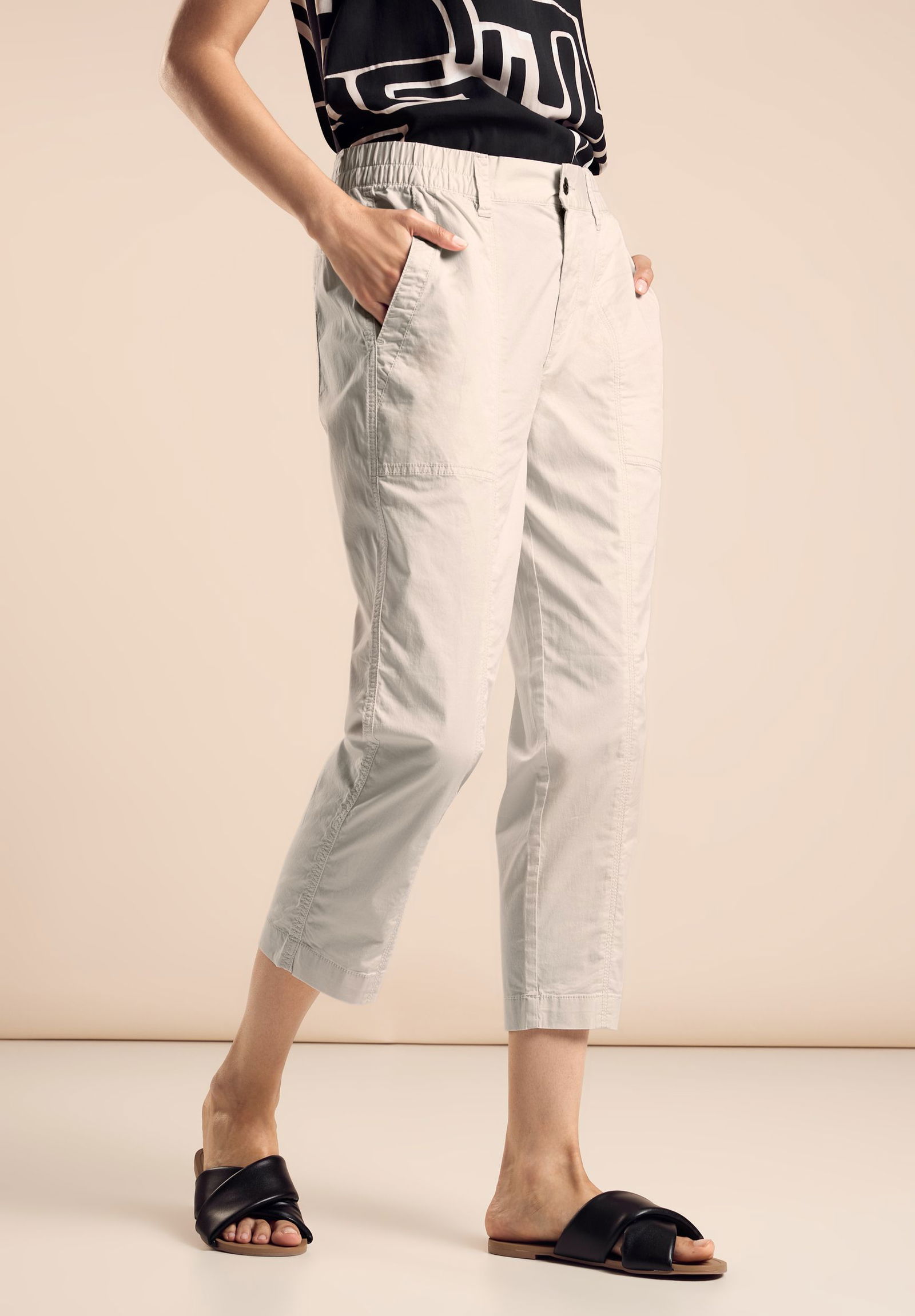 Street One | Street One 7/8-Hose | 38/26 | smooth sand beige