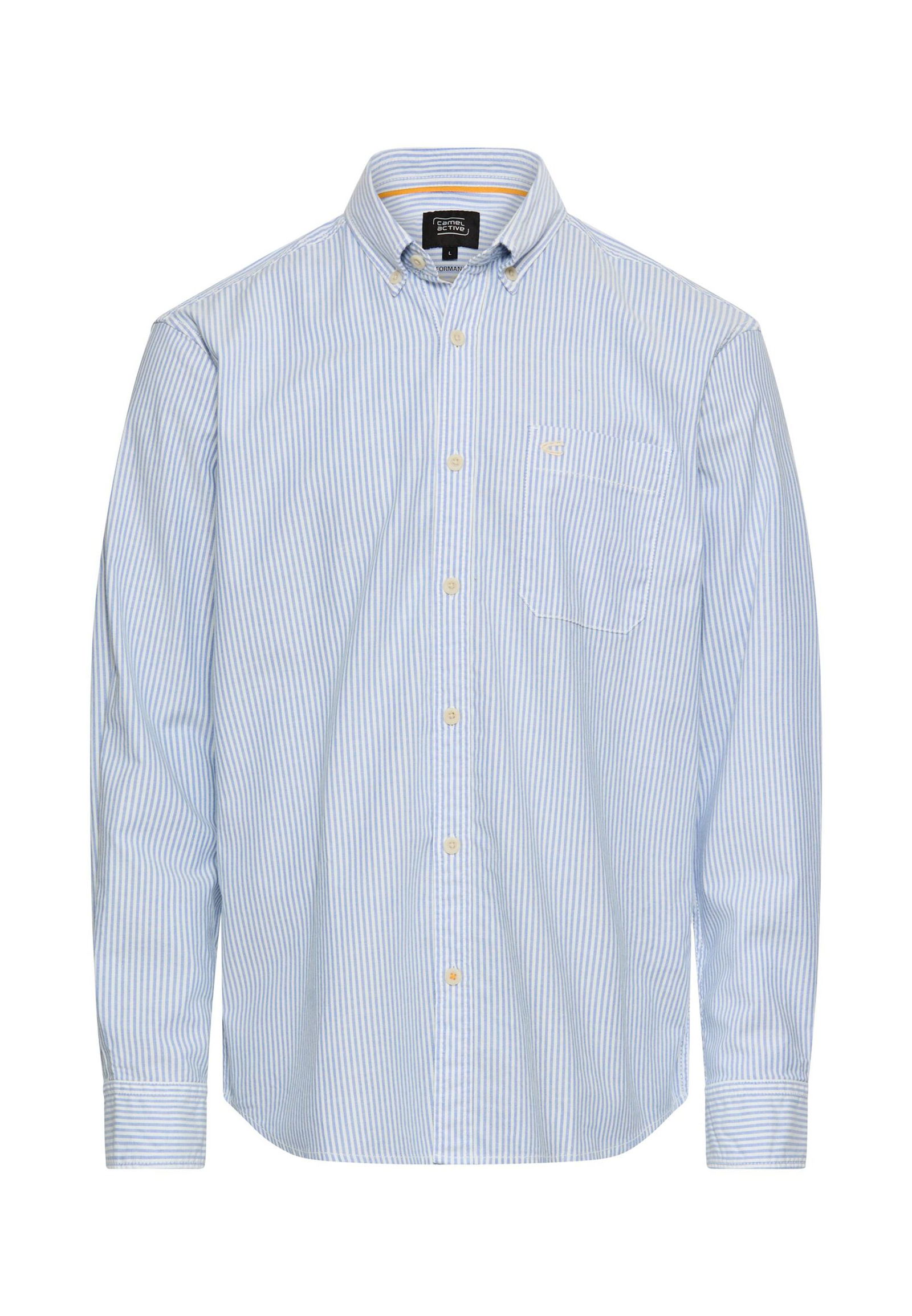 Camel Active |  Camel Active Hemd Regular Fit  | 3XL | sky blue