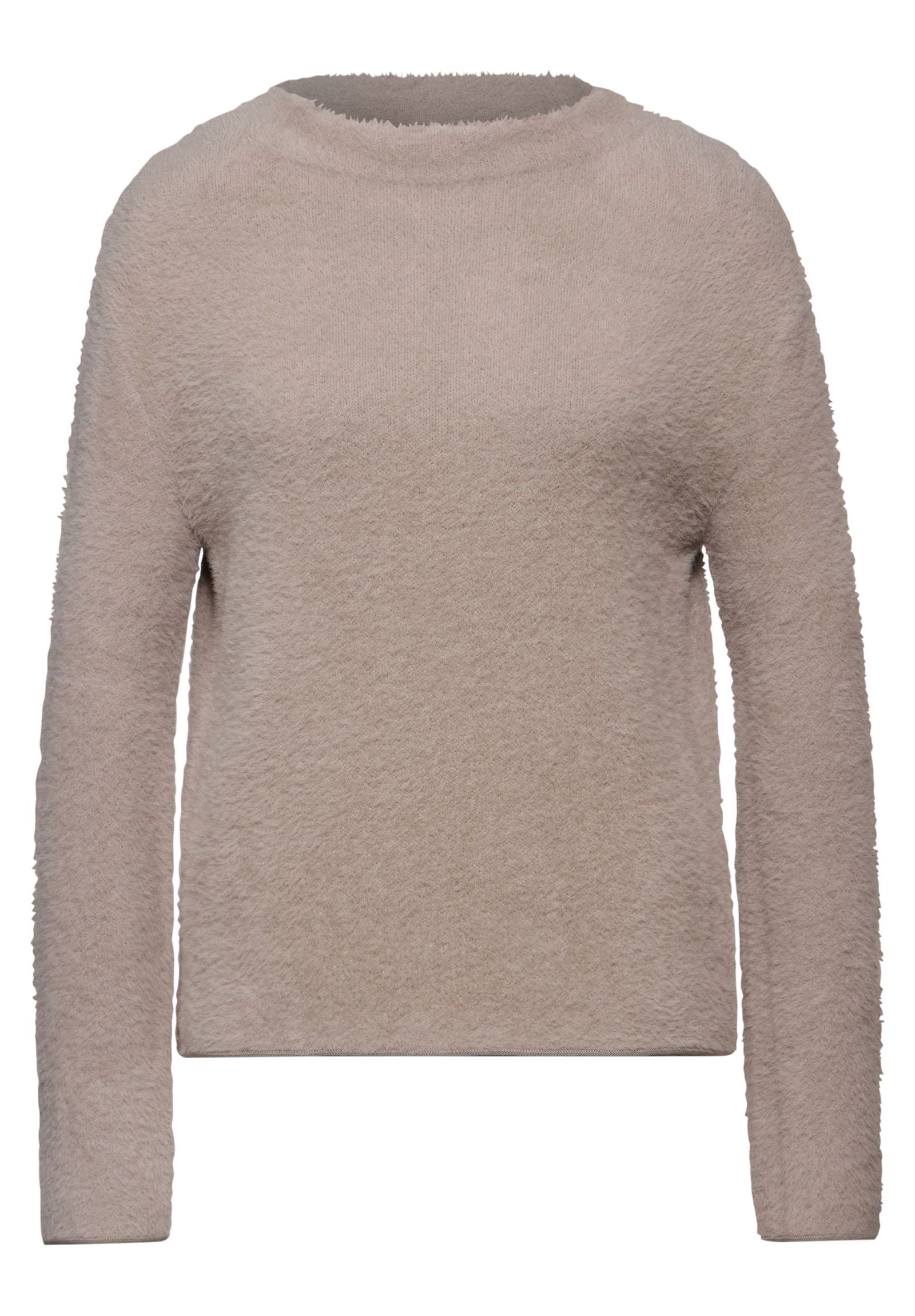  |  LTD QR_featheryarn sweater wit, mocha beige | 44 | 4565_15951