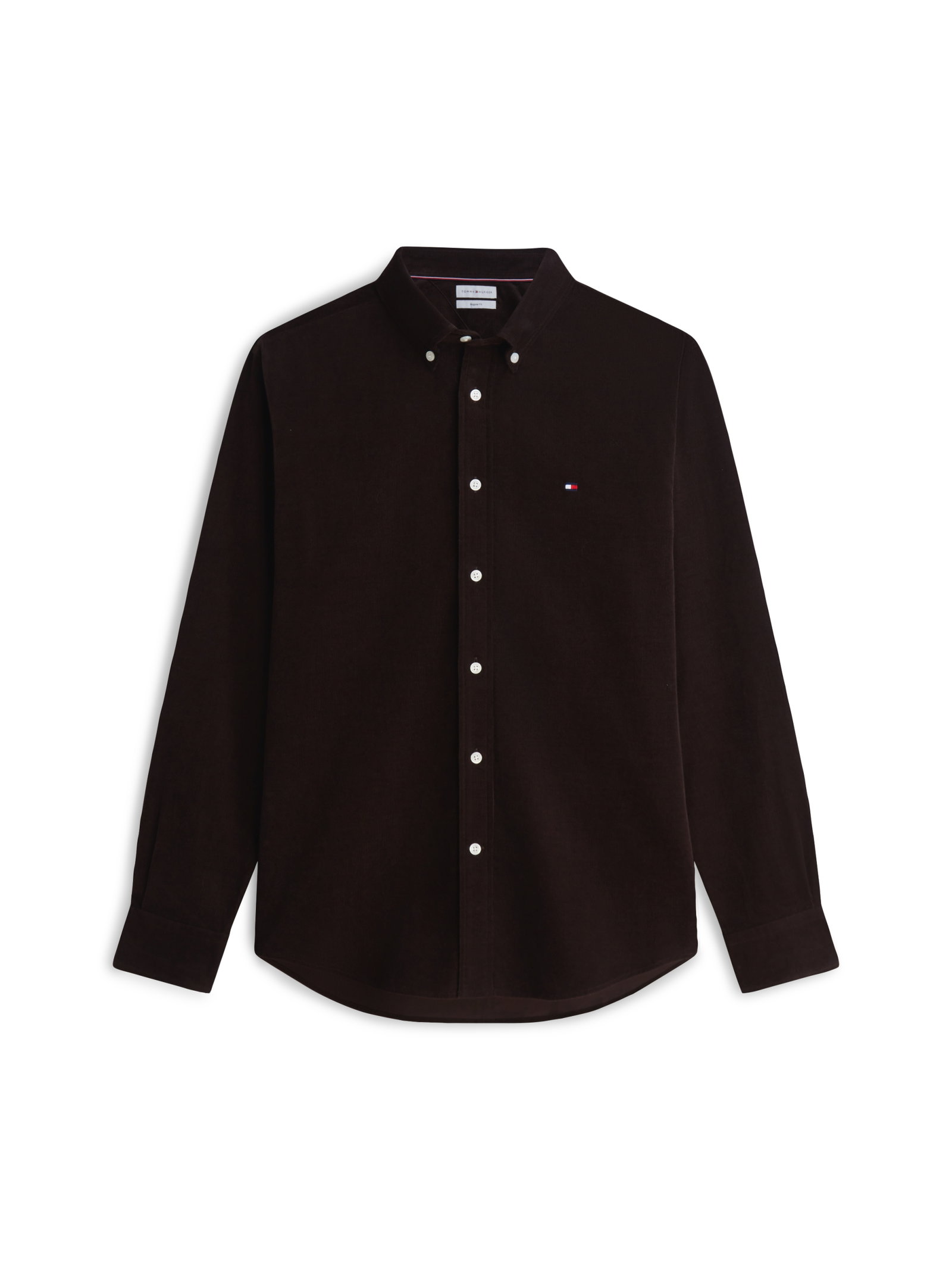 SOLID CORDUROY RF SHIRT, BROWN #1