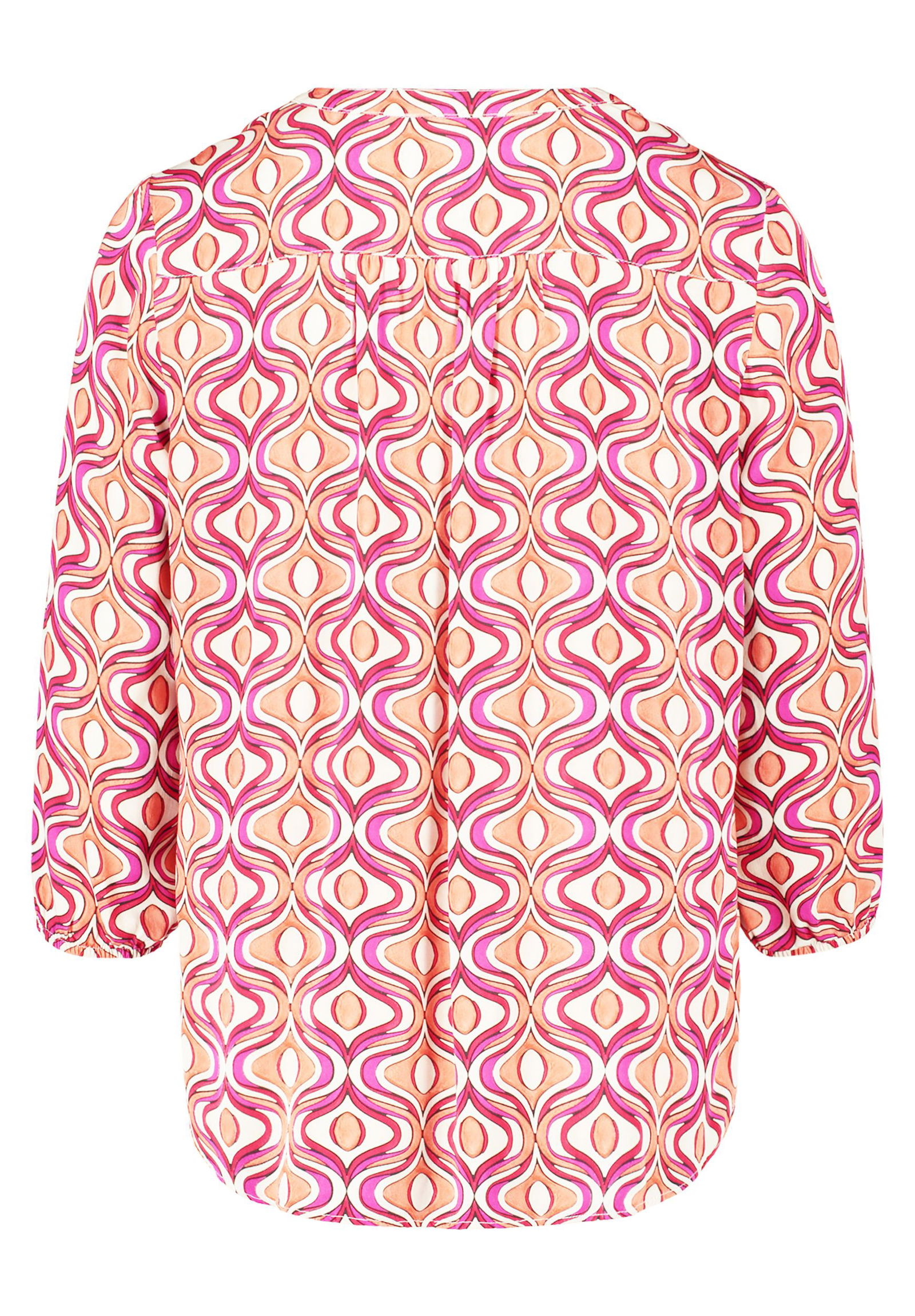 49769ecd0eeae81626dfc7a366aa6ebf Cartoon |  Cartoon Druckbluse  | 36 | pink/apricot