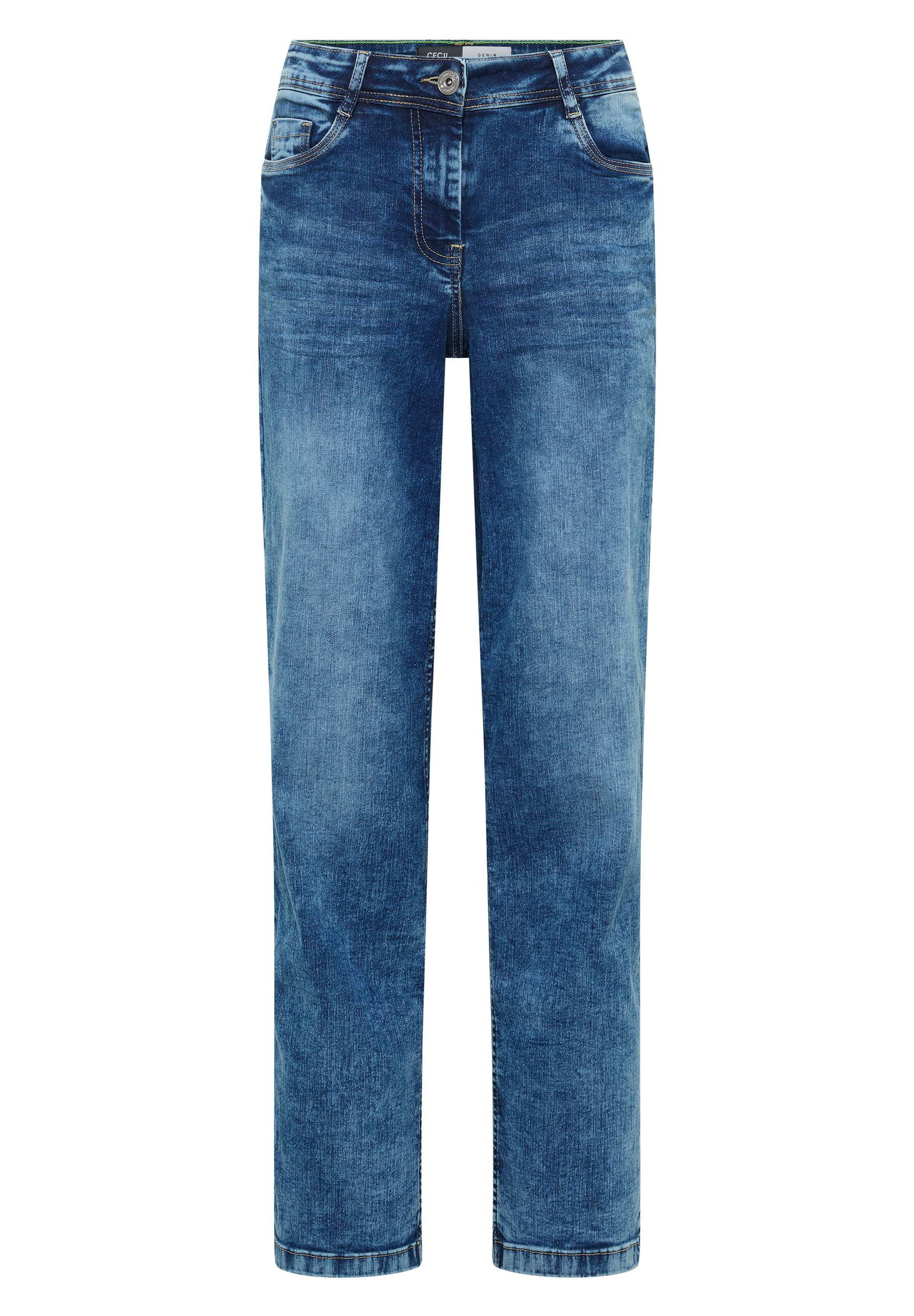 fdcff52bf567910f0e50ea385000d40c CECIL | CECIL Shirt | 30/30 | mid blue used wash
