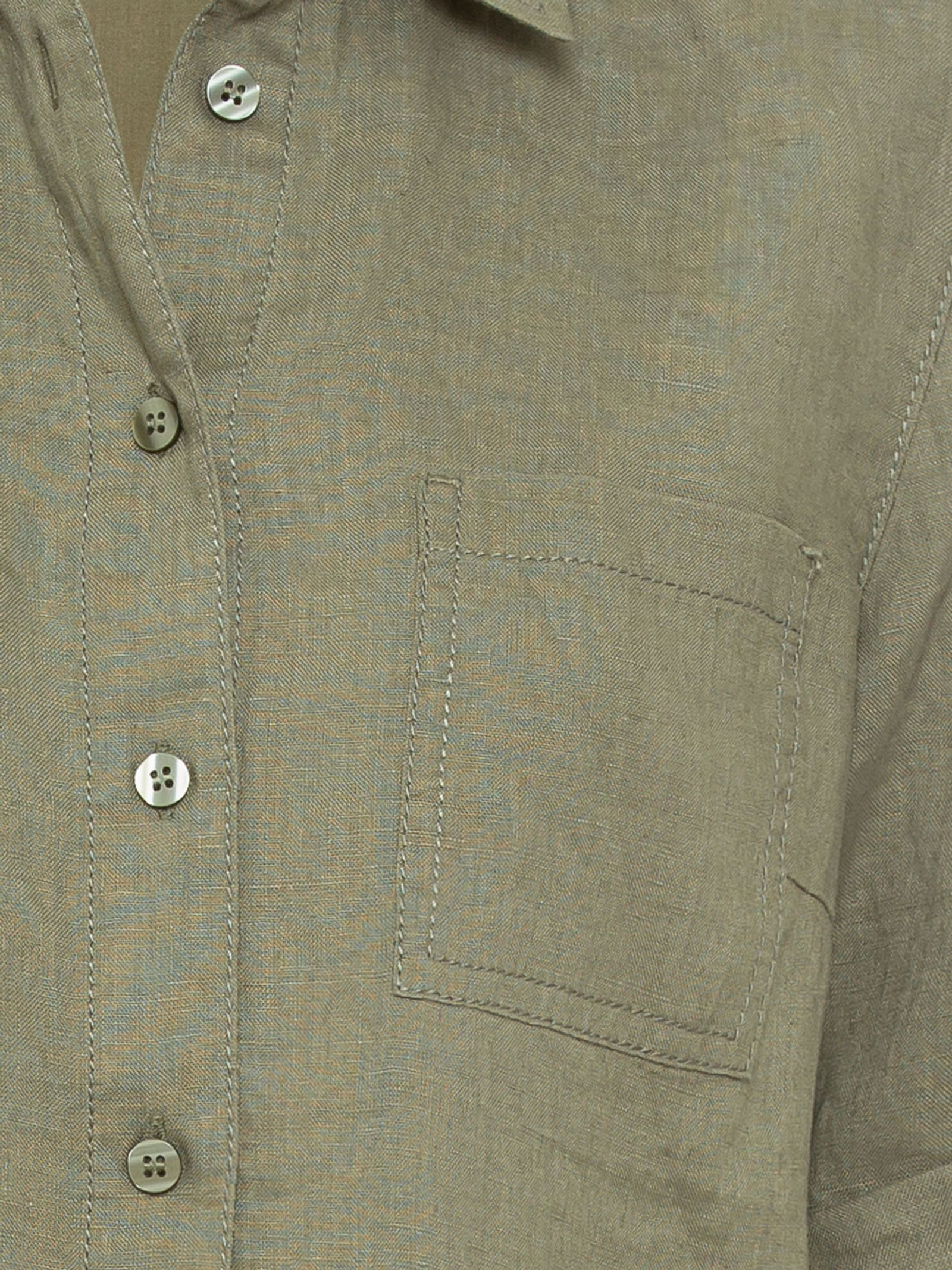 Olsen Bluse aus Leinen 