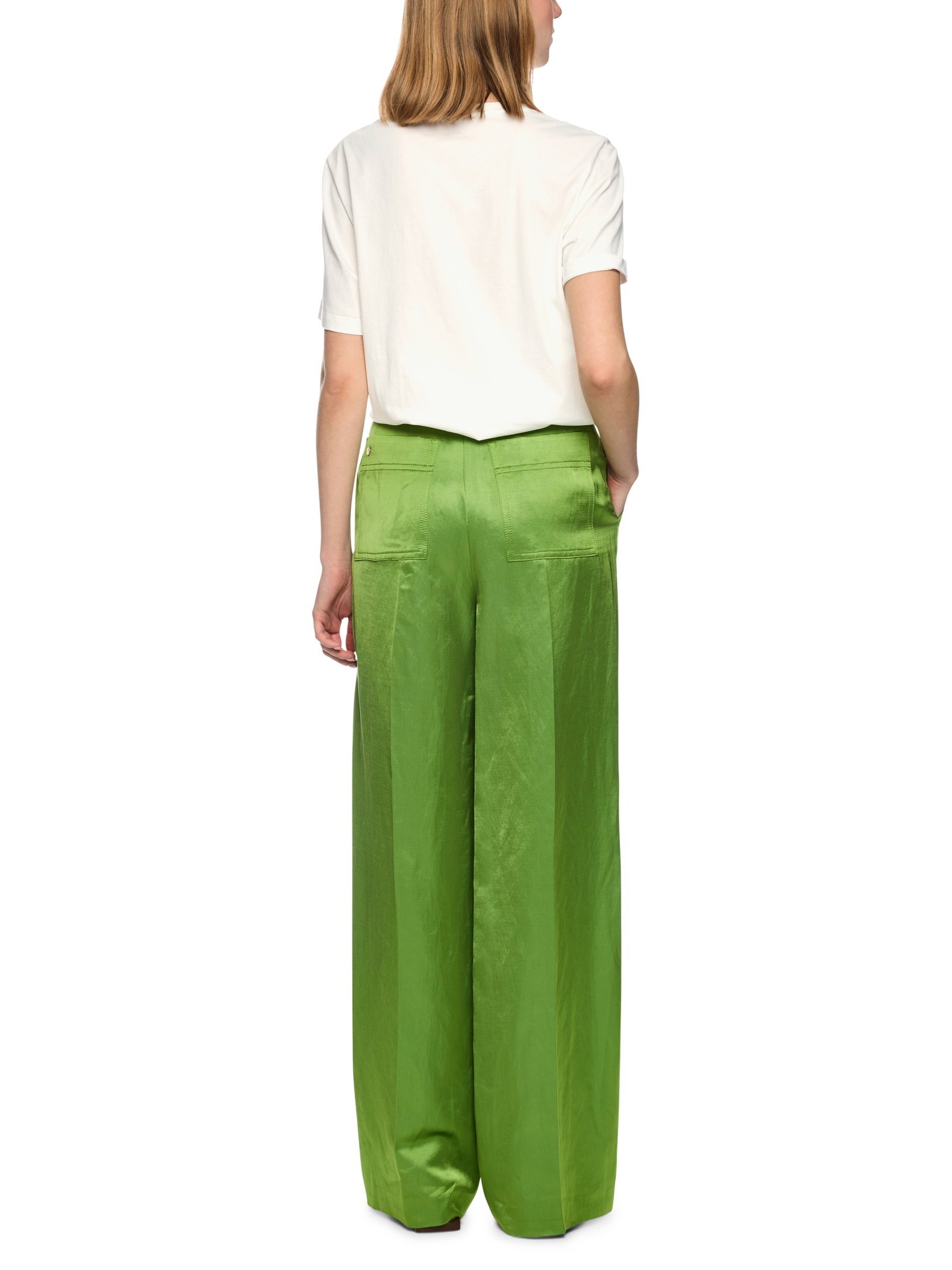 Marc Cain Collections Baumwoll-Shirt mit Leo-Motiv #3