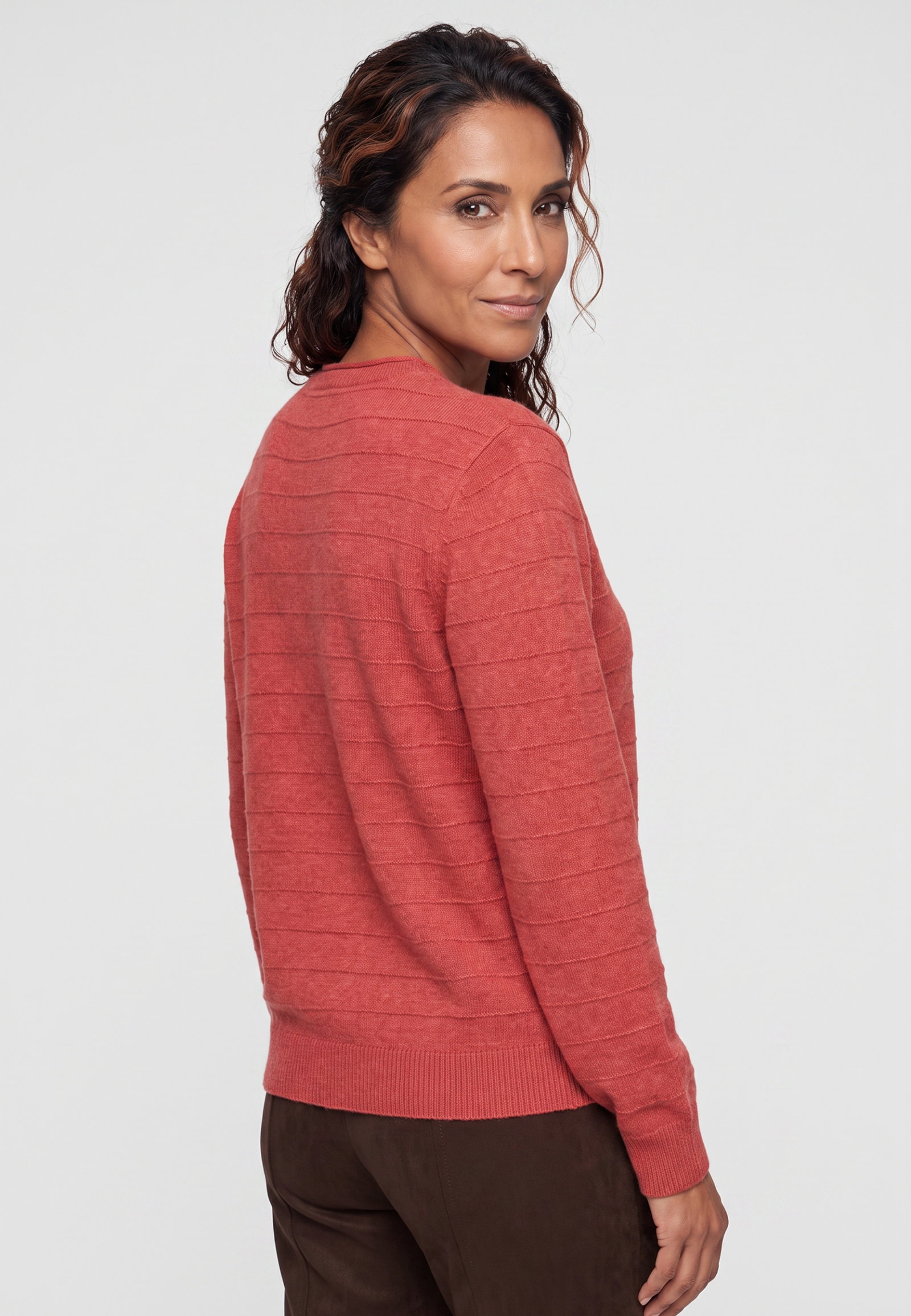 Pullover Long Sleeves, Sienna Red #2