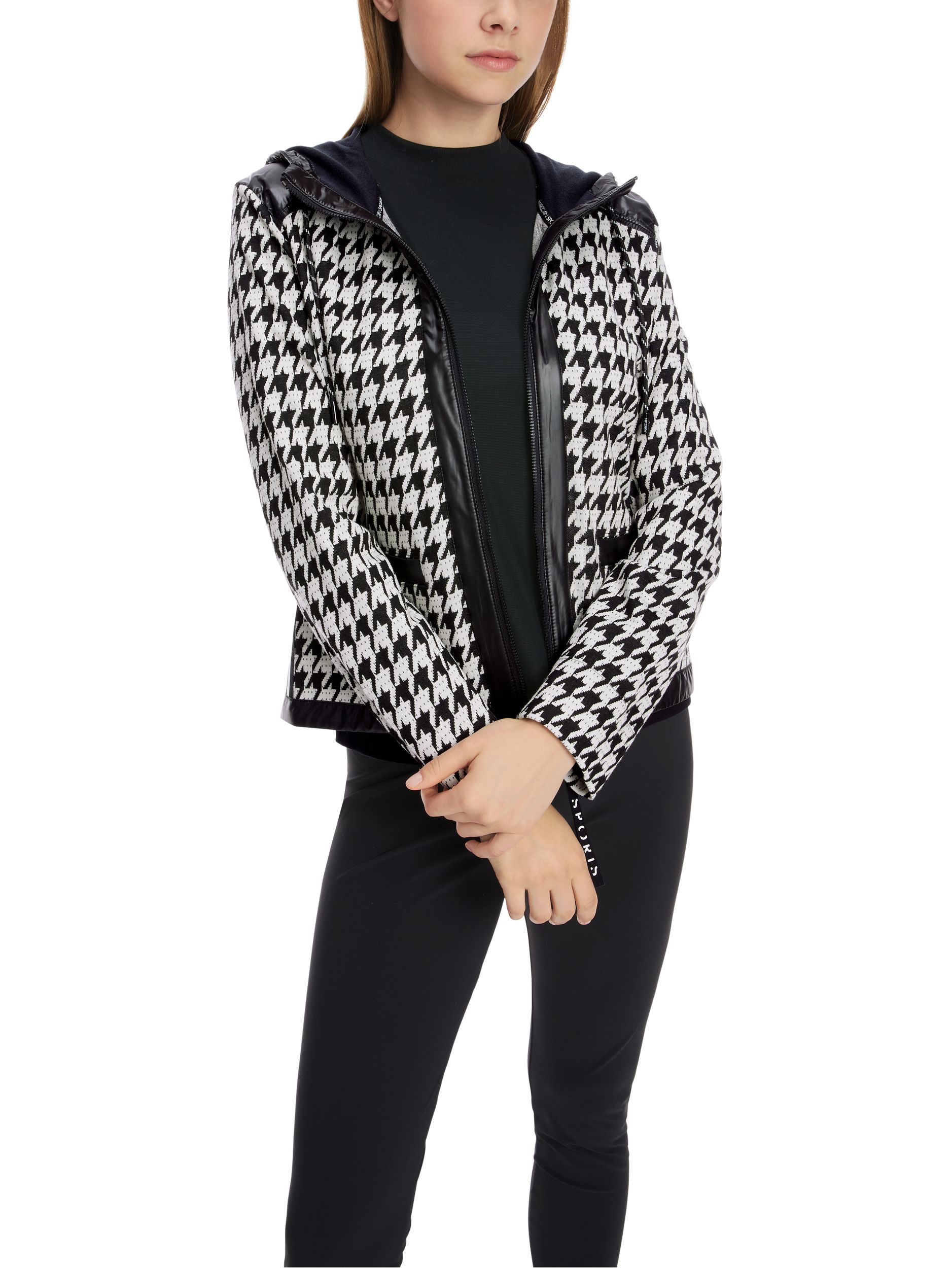 Marc Cain Sports |  Marc Cain Sports Strickjacke | Cardigan  | 42 | black and white